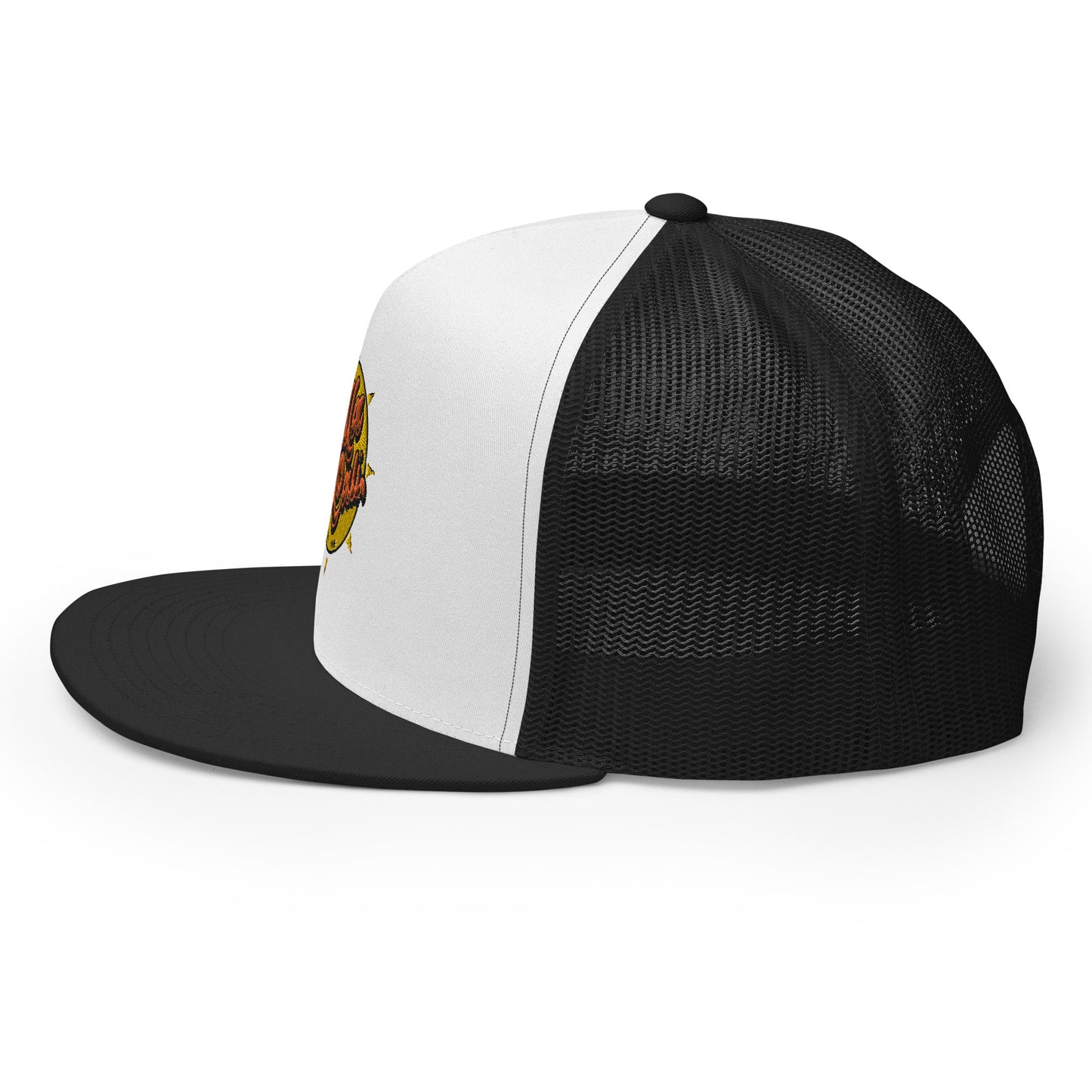 Hella Cali Trucker Cap (Orange Yellow Logo)