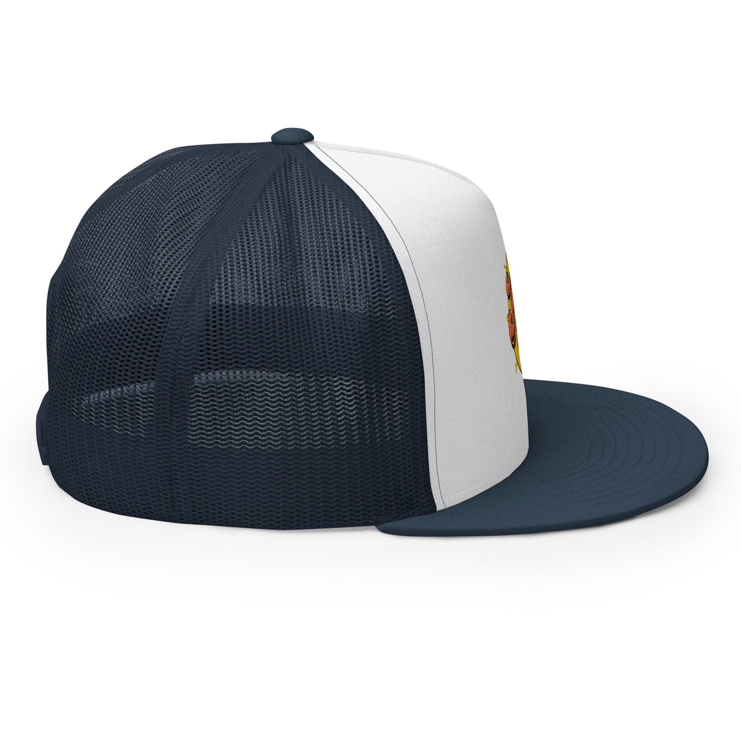 Hella Cali Trucker Cap (Orange Yellow Logo)