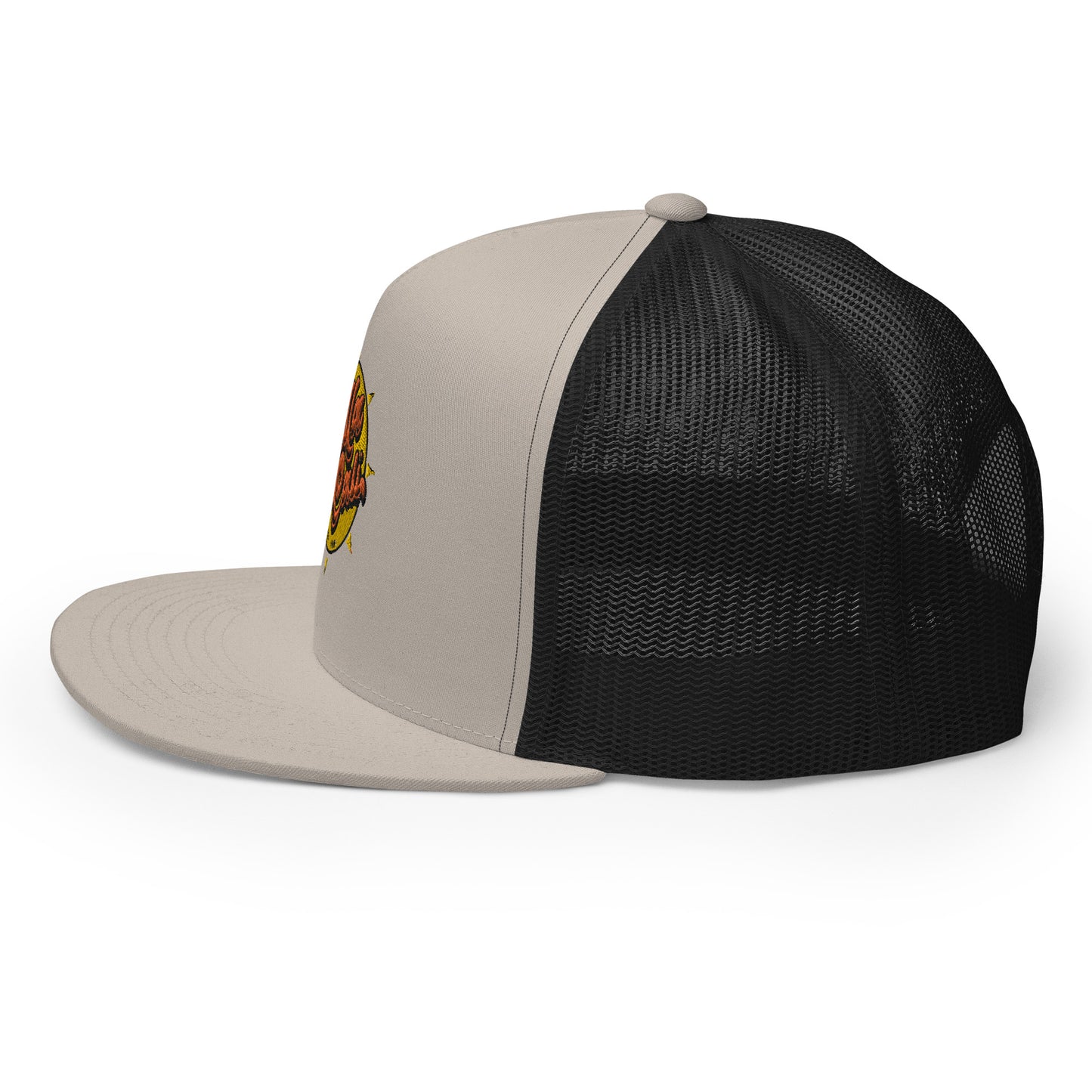 Hella Cali Trucker Cap (Orange Yellow Logo)