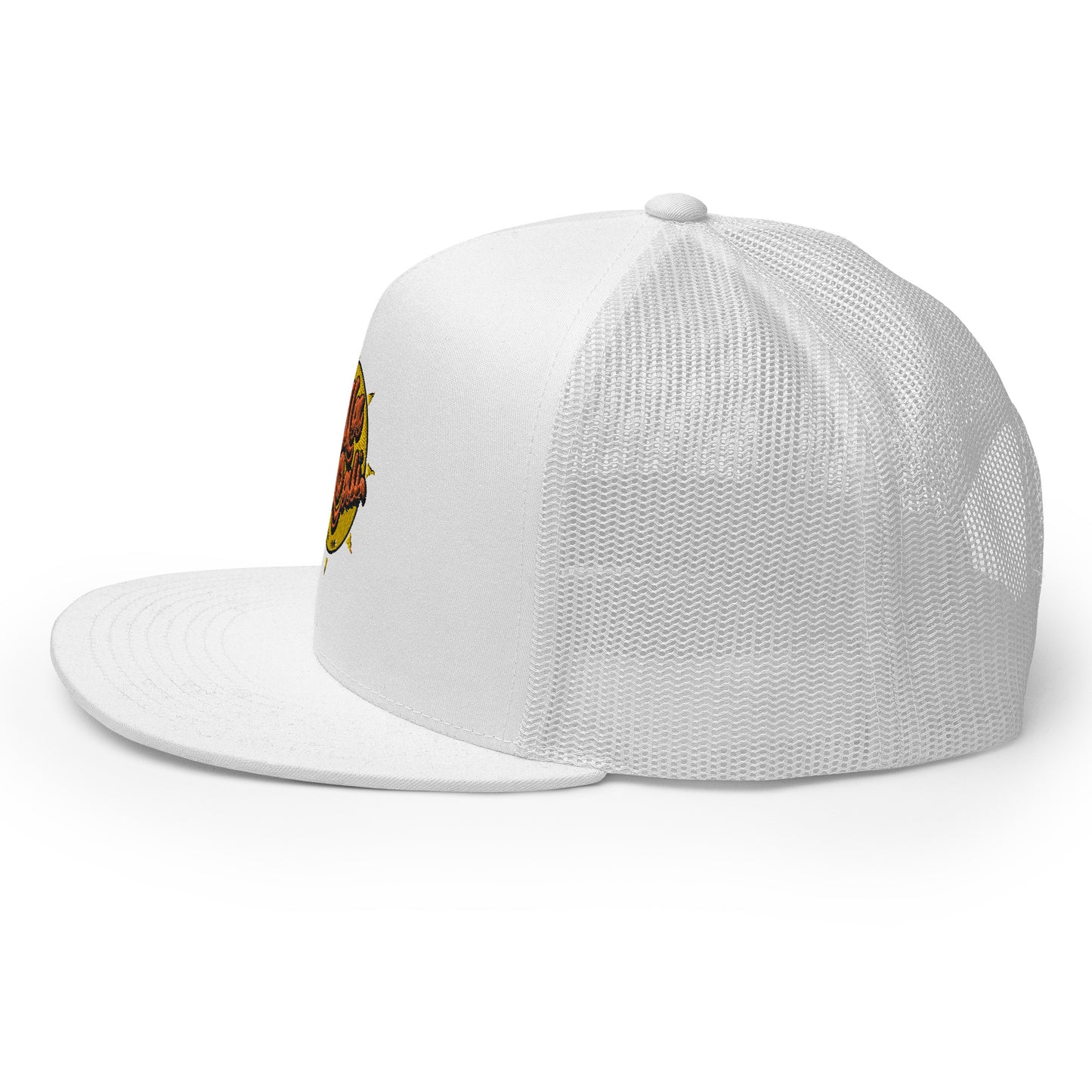 Hella Cali Trucker Cap (Orange Yellow Logo)