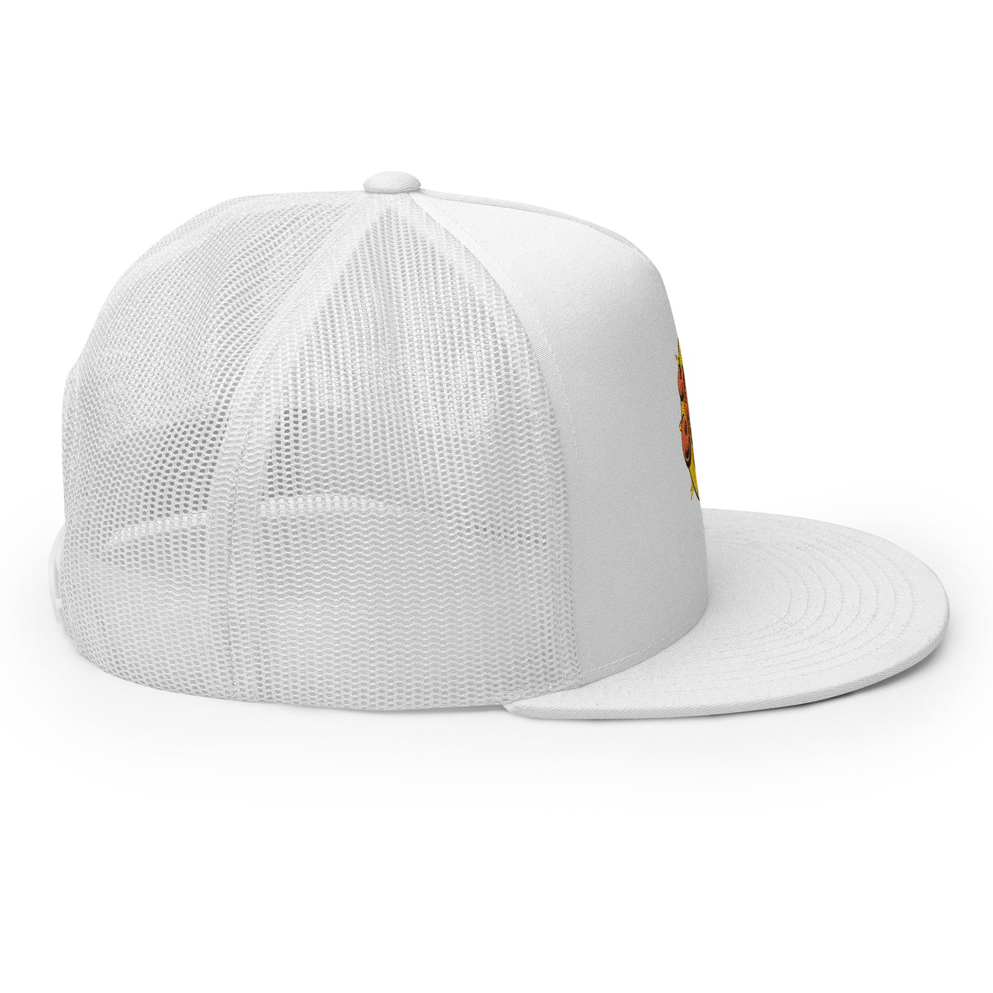 Hella Cali Trucker Cap (Orange Yellow Logo)