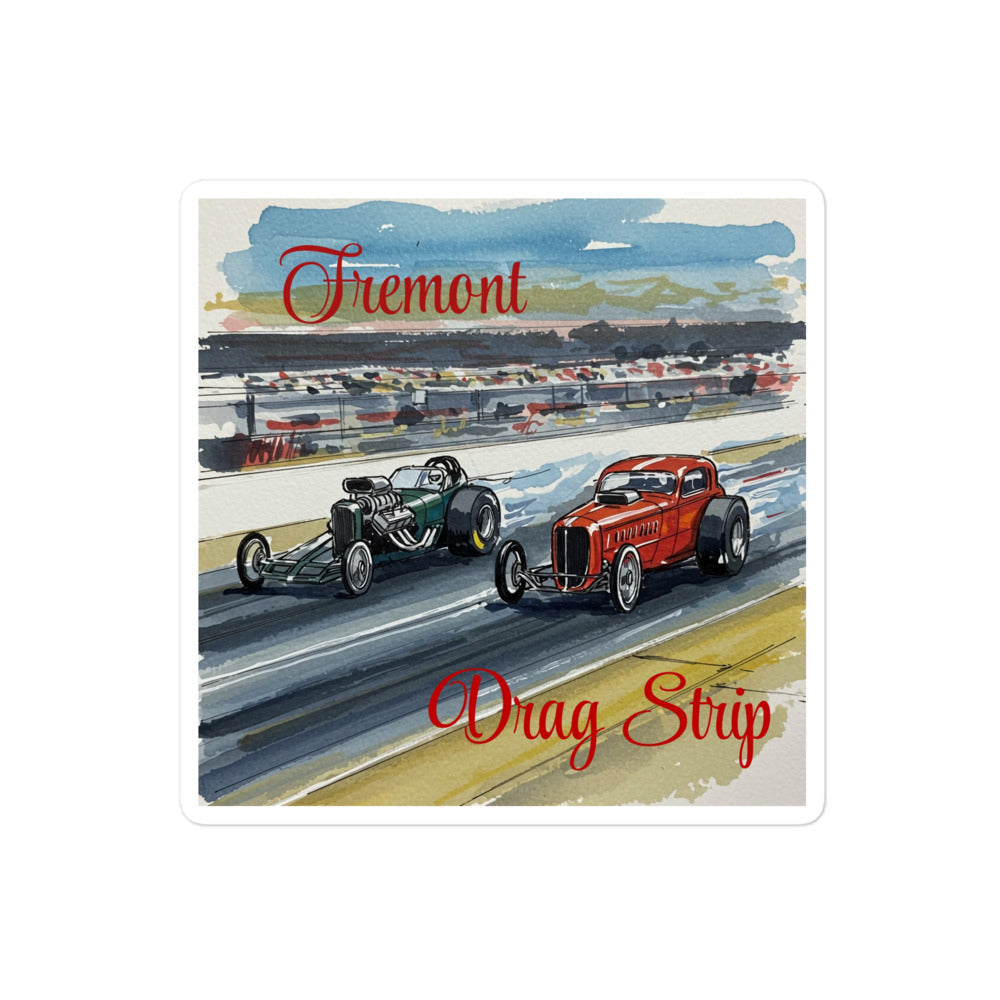 Sticker Freemont Rocks Fremont Drag Strip Bubble-free sticker – Hella Cali