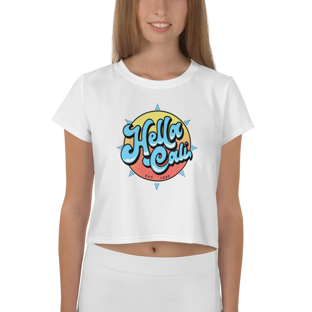 Hella Cali Crop Tee