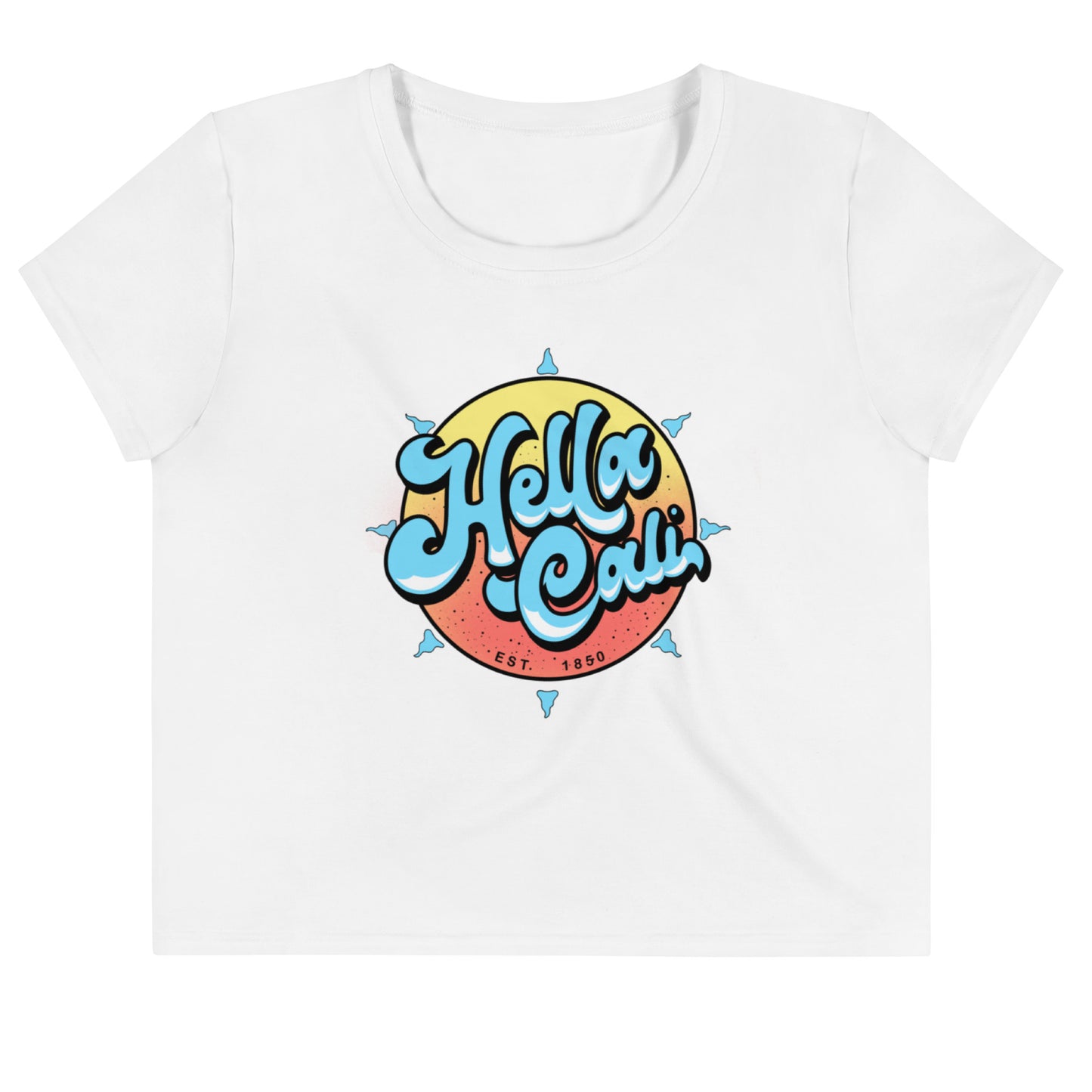 Hella Cali Crop Tee