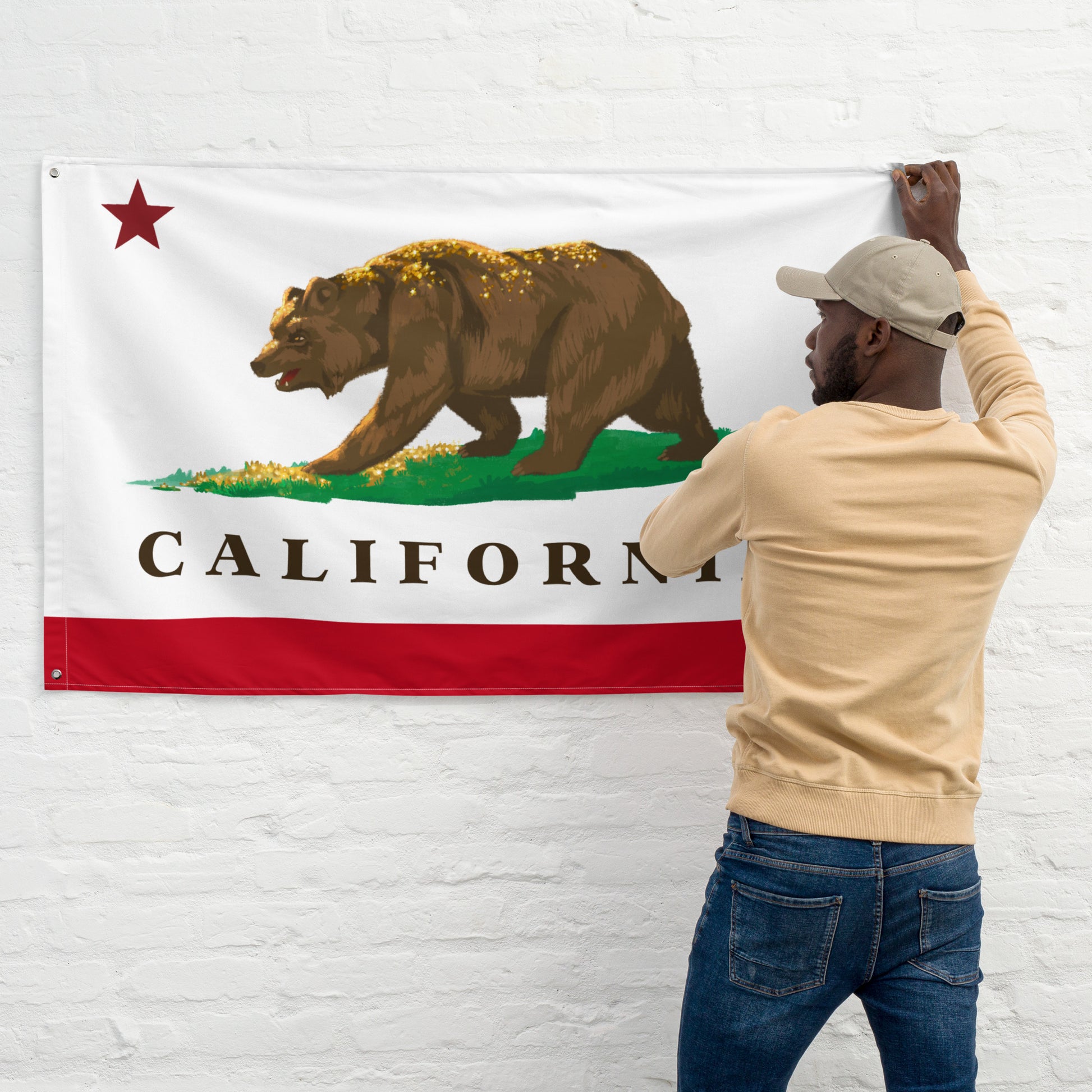 California Wall Flag