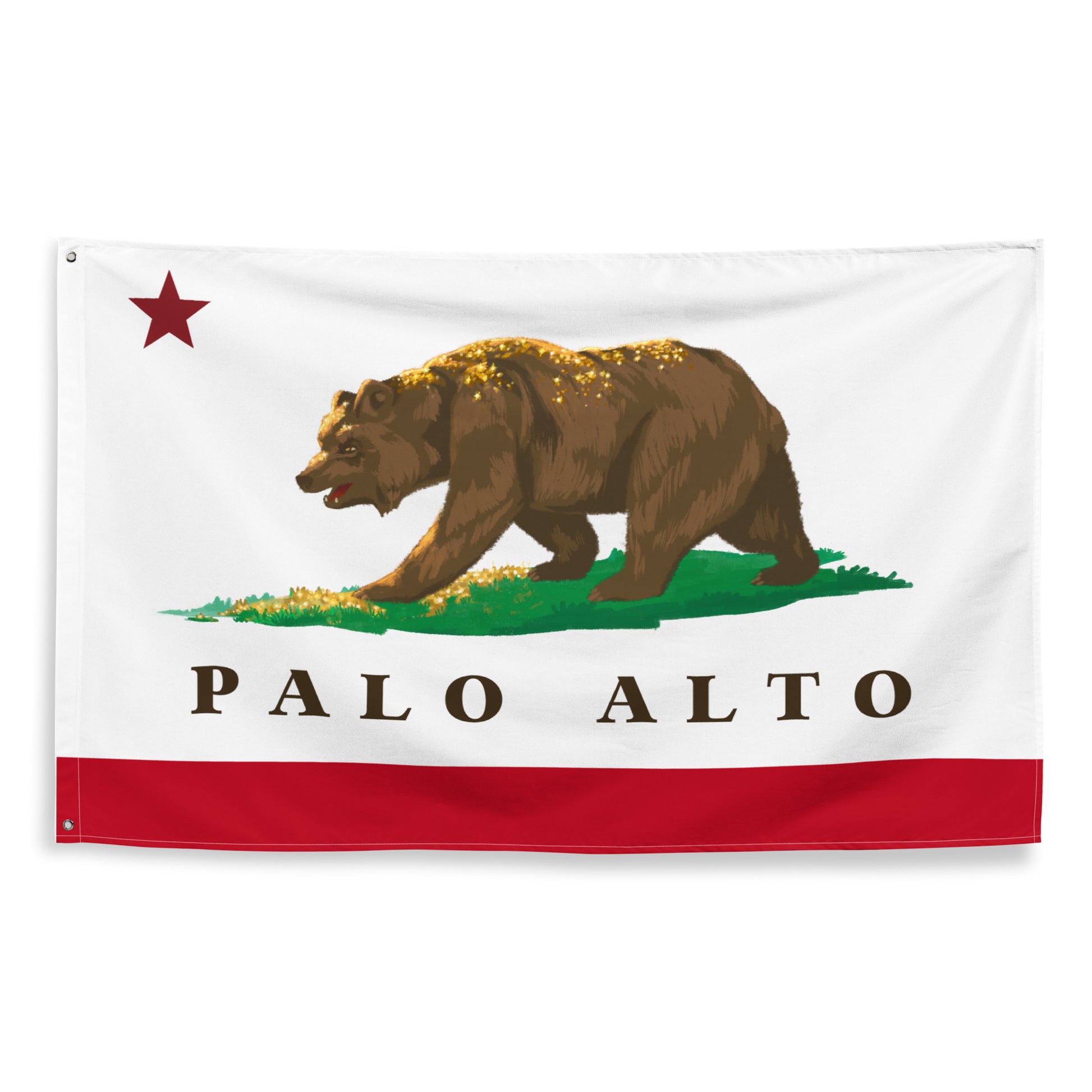 Palo Alto Wall Flag