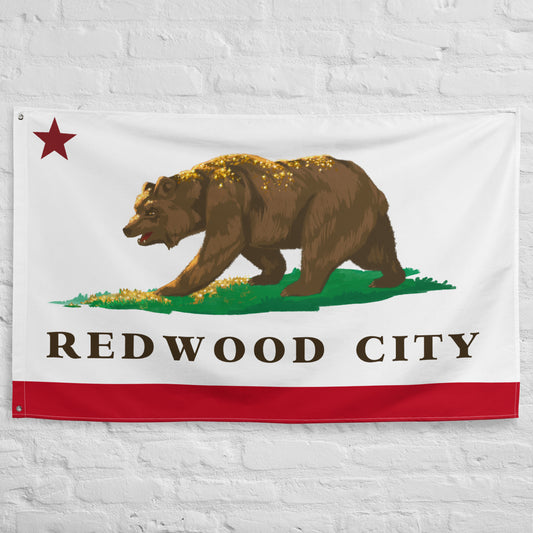 Redwood City CA Flag