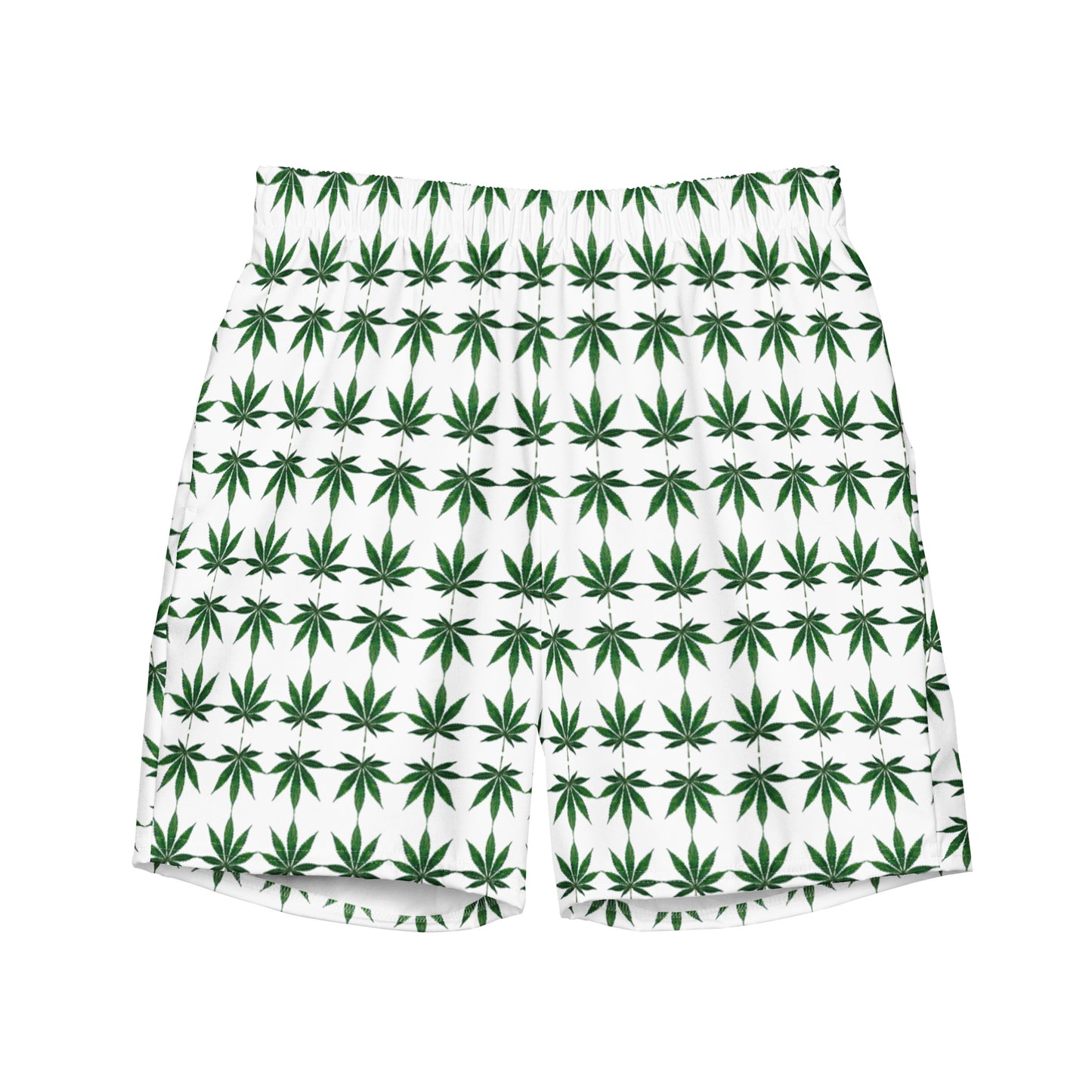 Pot Leaf Swim Trunks