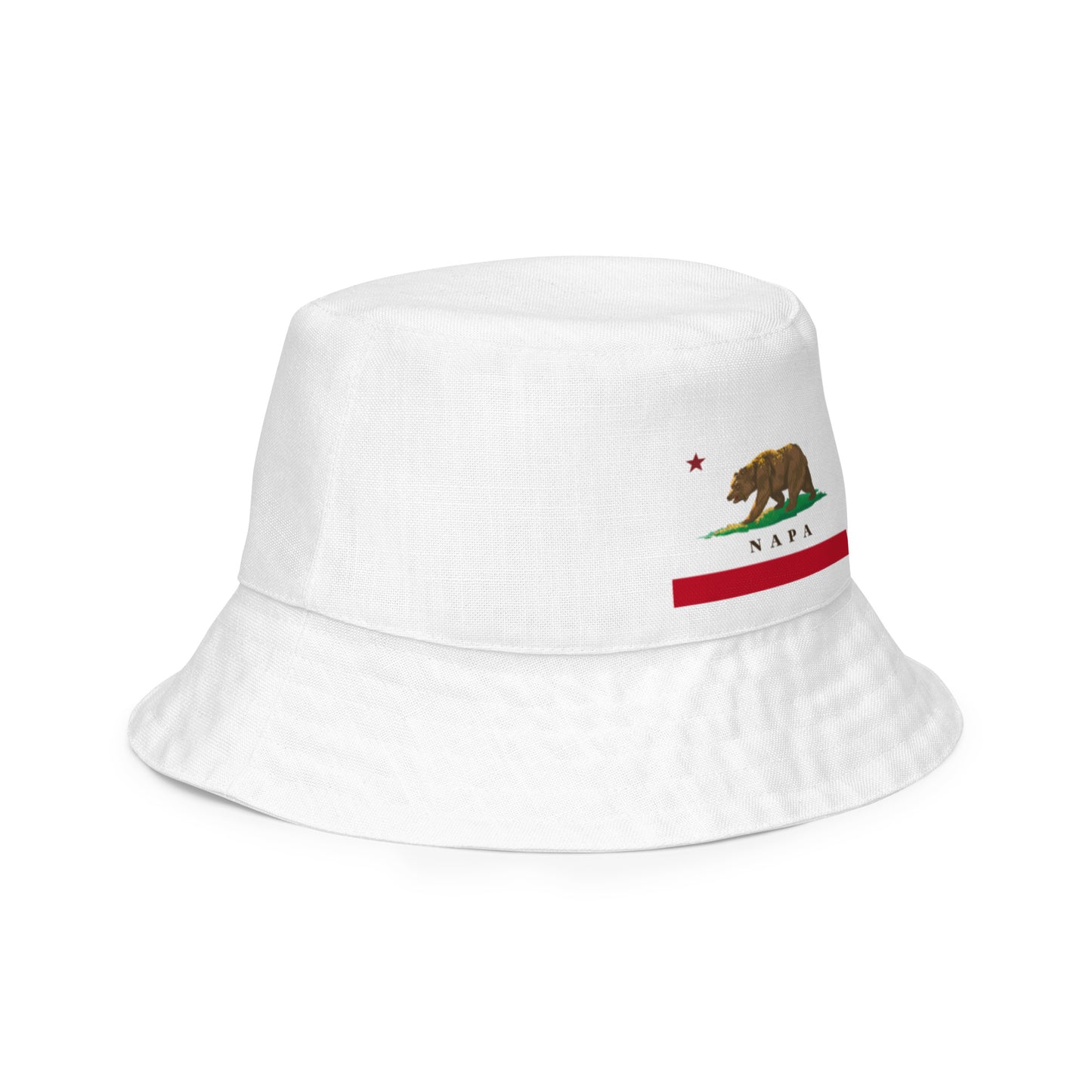 Napa CA Reversible bucket hat - CAFlags