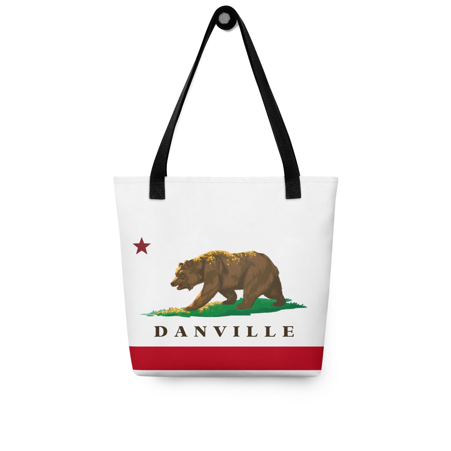 Danville CA Tote bag - CAFlags