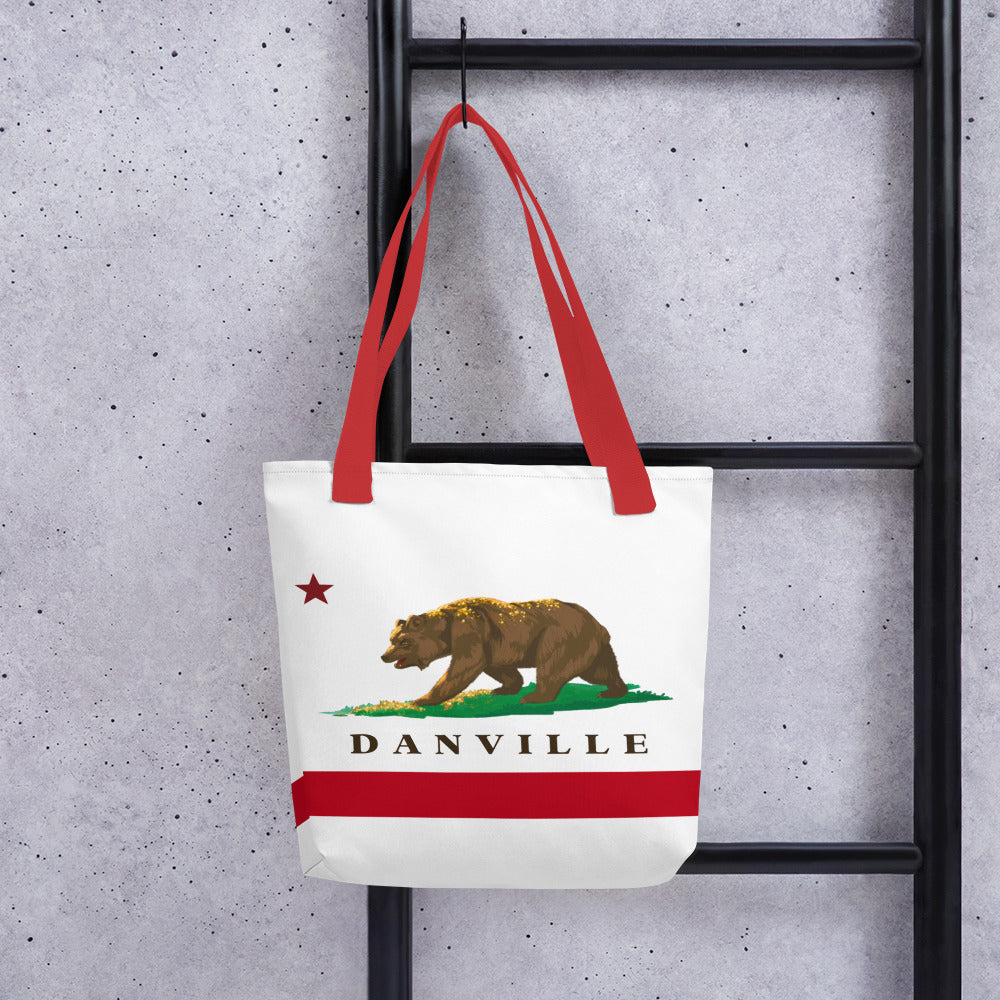 Danville CA Tote bag - CAFlags