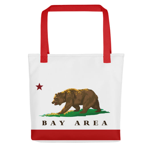 Bay Area Tote bag - CAFlags