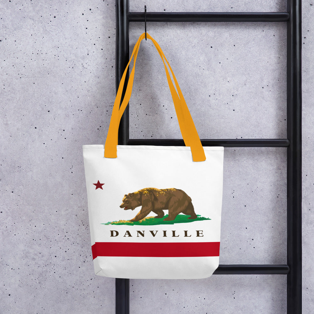 Danville CA Tote bag - CAFlags