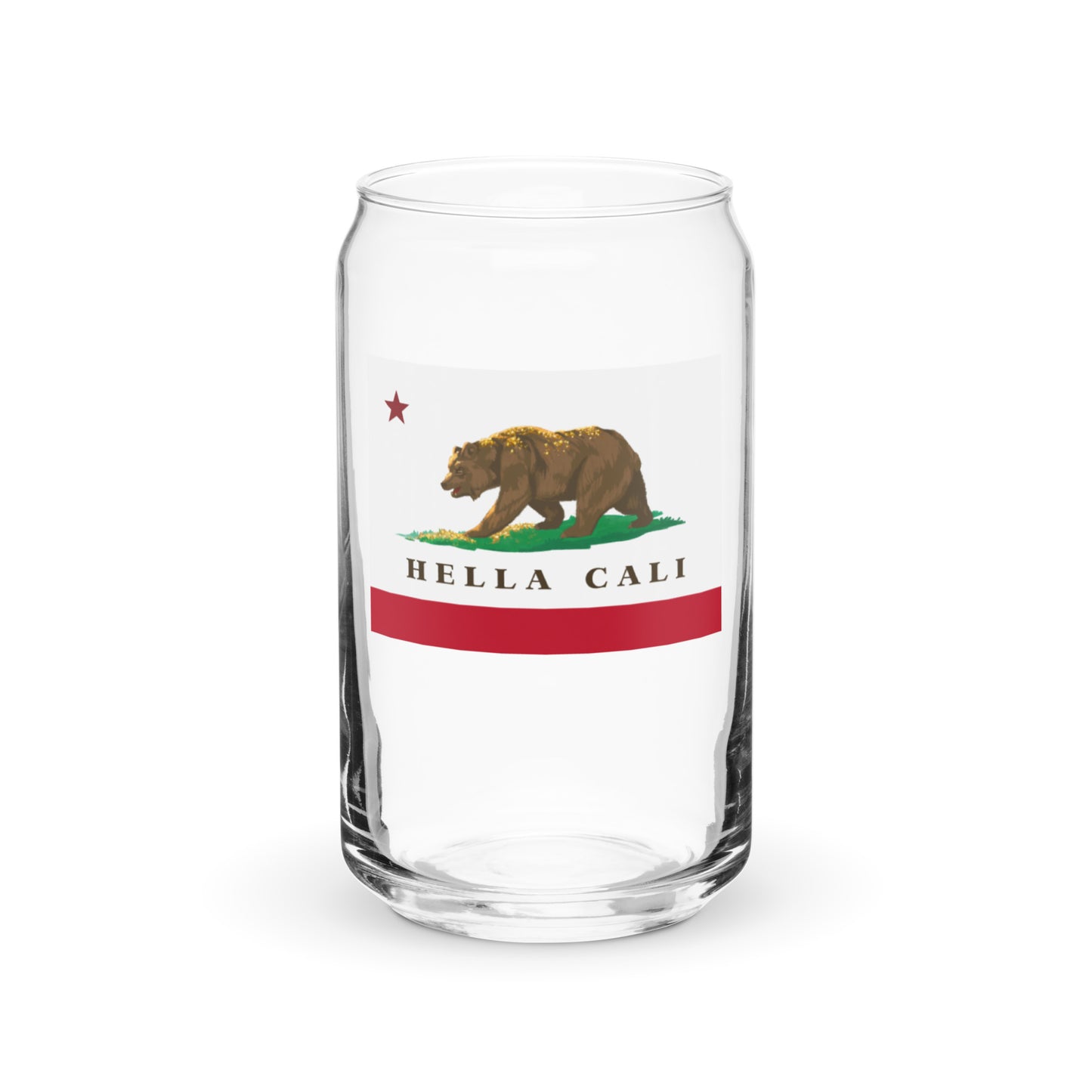 Hella Cali Can-shaped glass