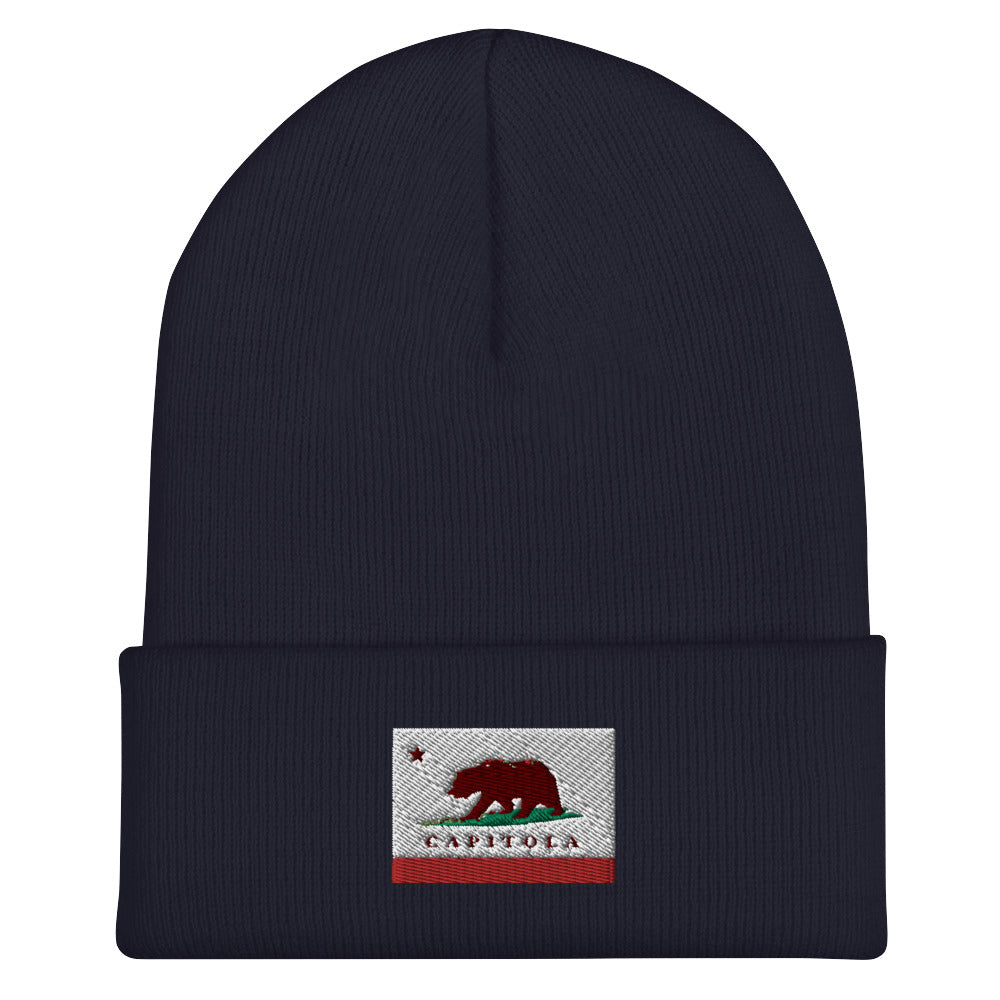 Navy Blue Capitola Beanie