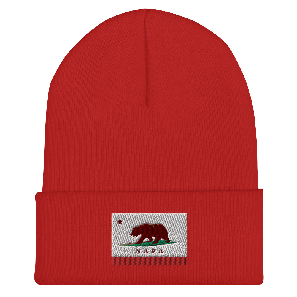 Napa CA Beanie - CAFlags