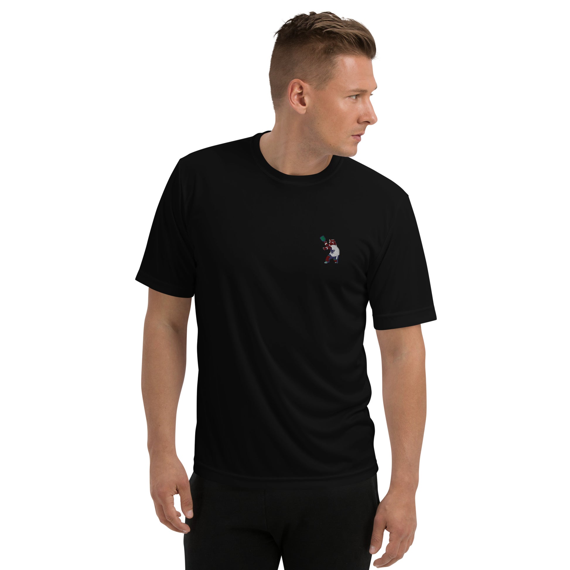 black pickleball jersey