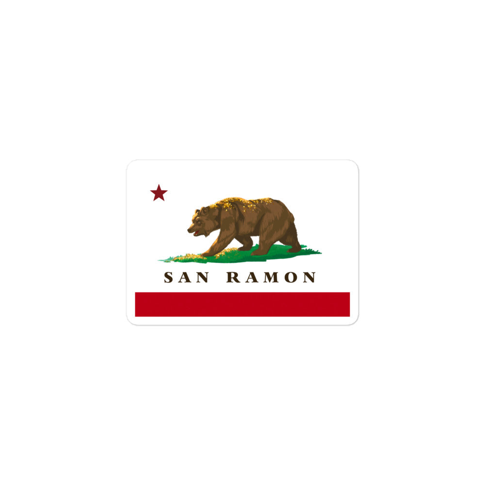 San Ramon CA Sticker