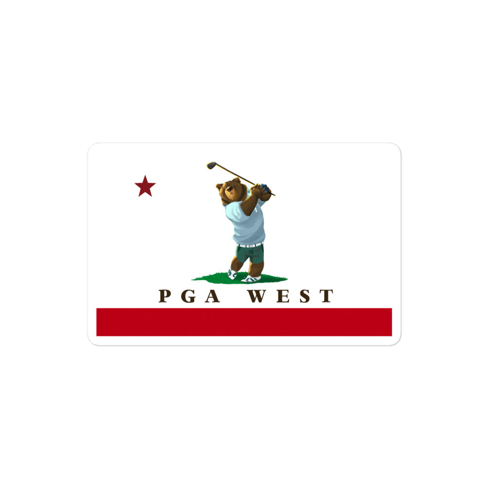 PGA West CA Sticker