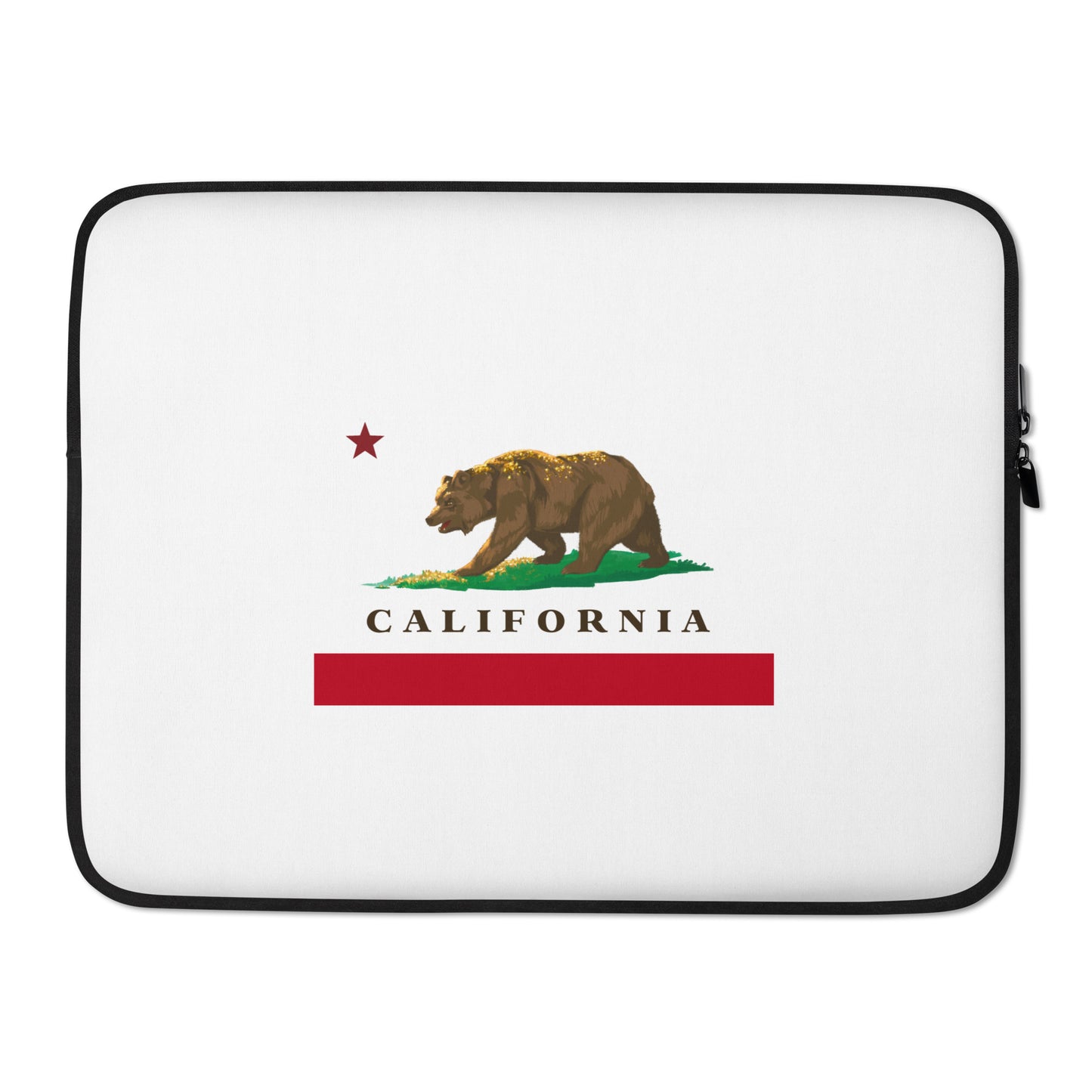 California Flag Laptop Sleeve - CAFlags