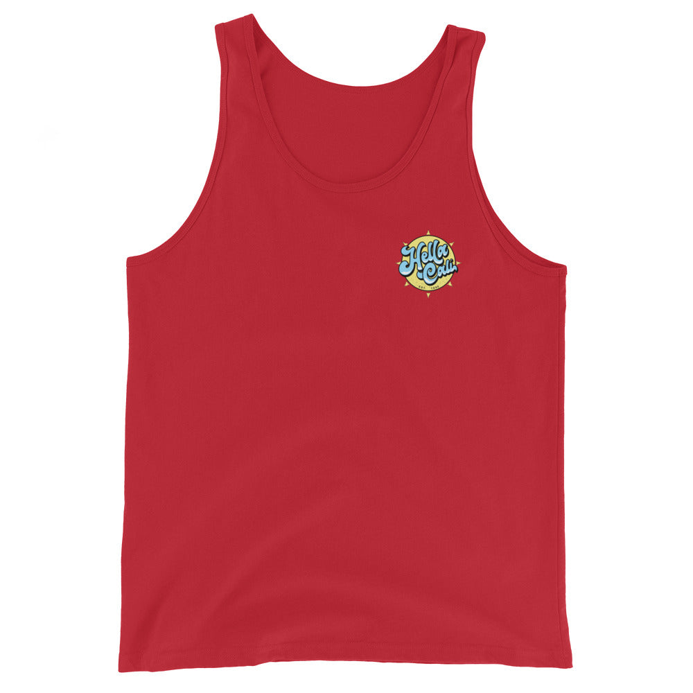 Red Hella Cali Tank Top