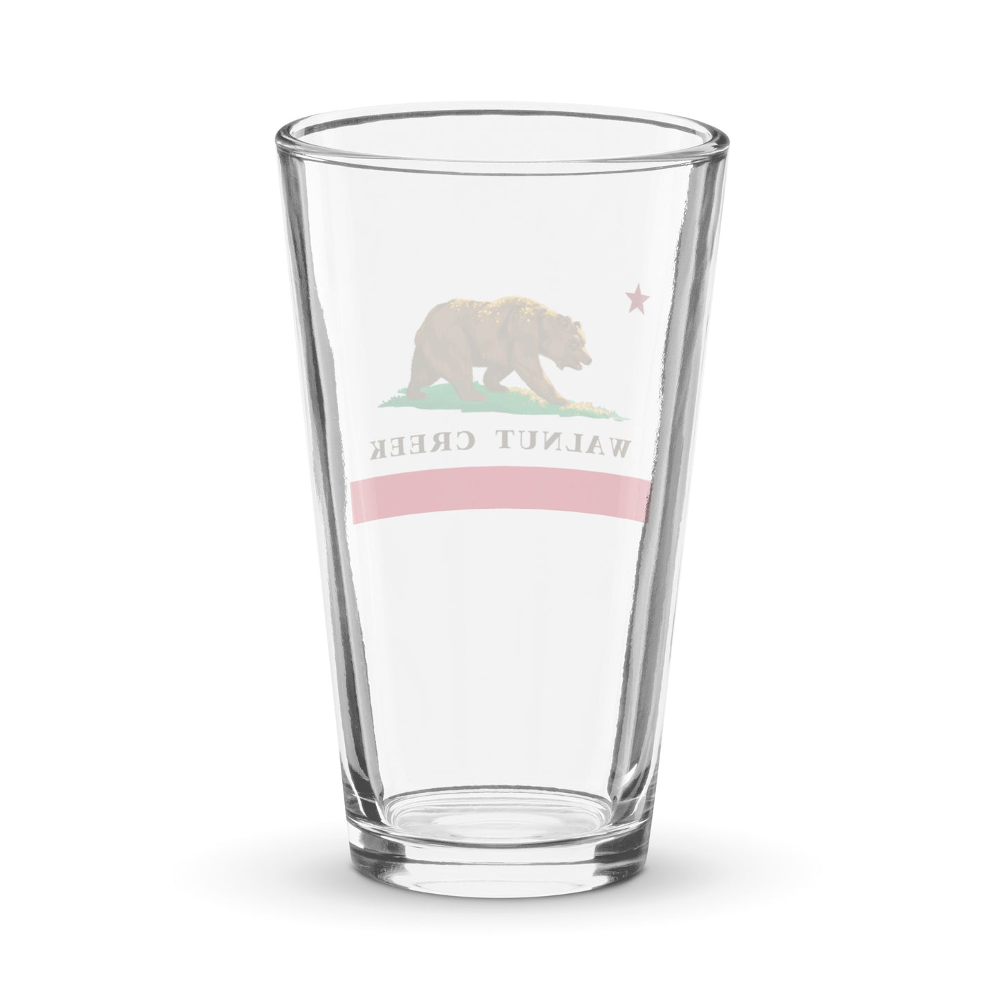 Walnut Creek CA pint glass