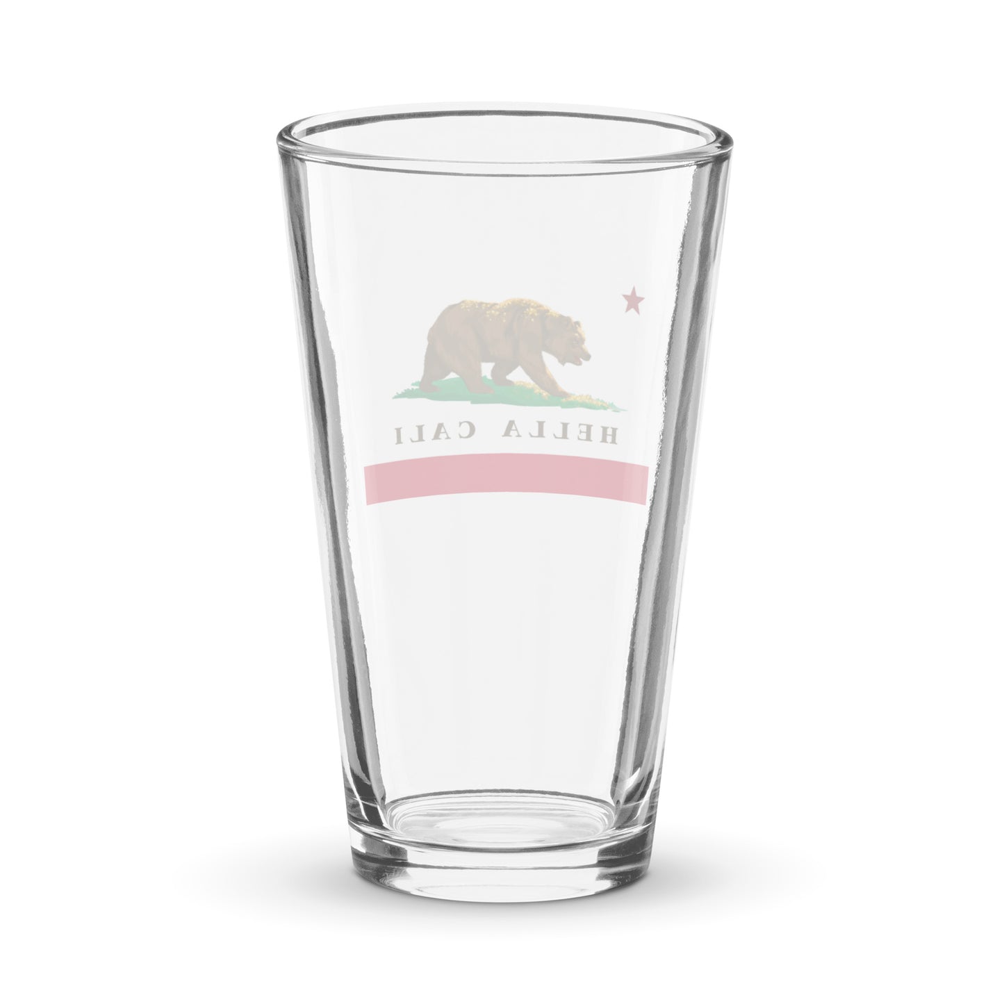 Hella Cali pint glass