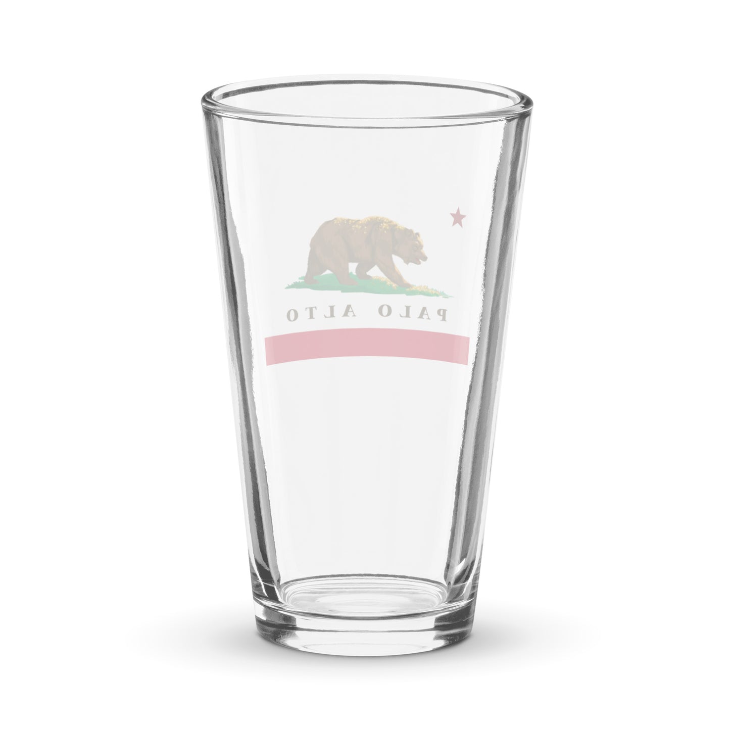 Palo Alto pint glass