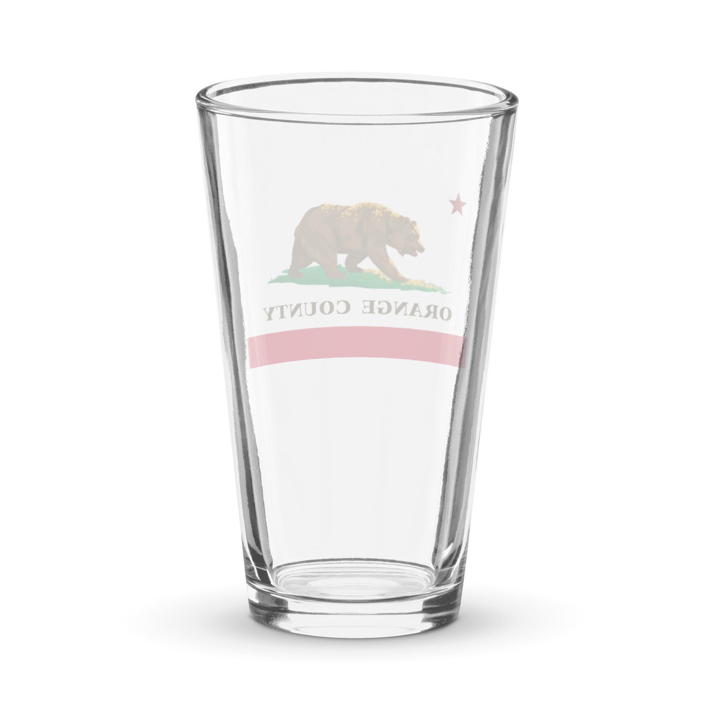 Orange County pint glass