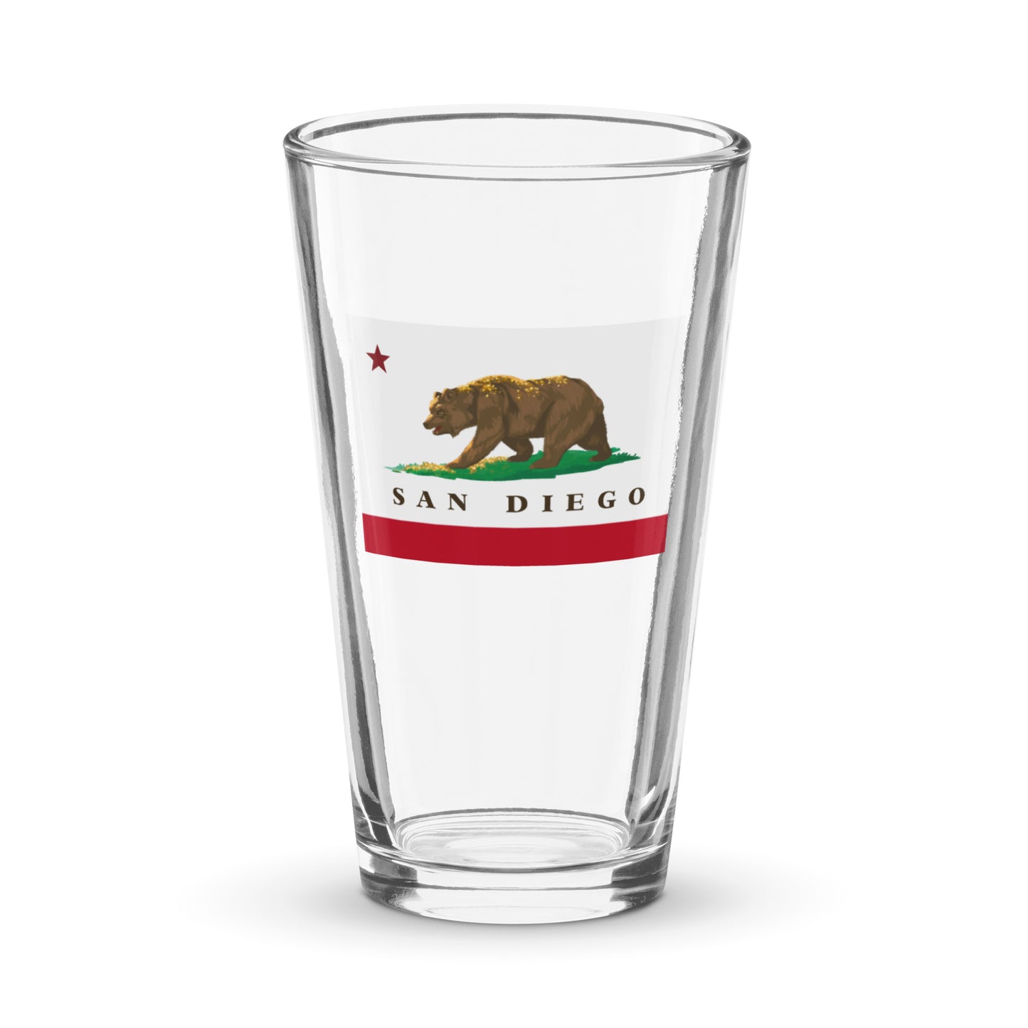 San Diego pint glass