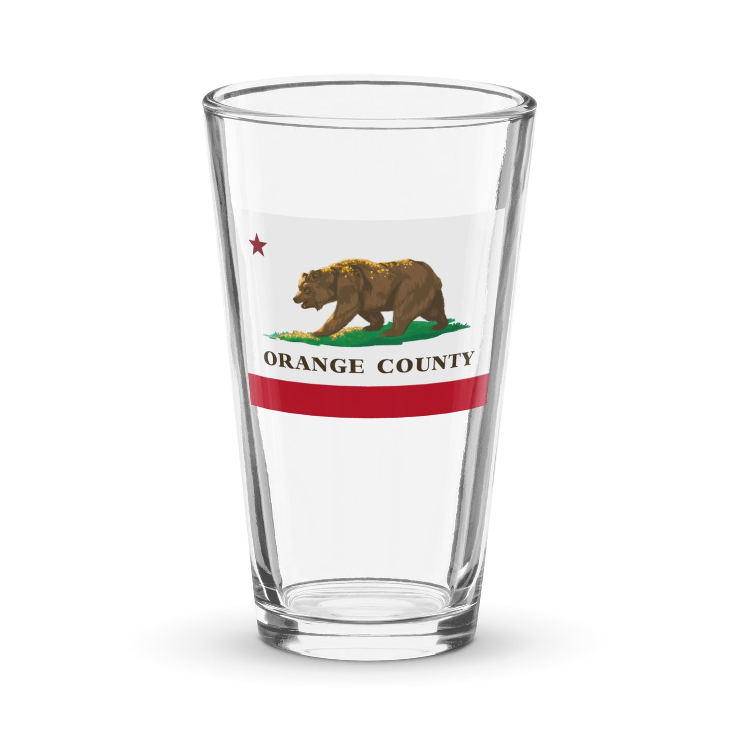 Orange County pint glass