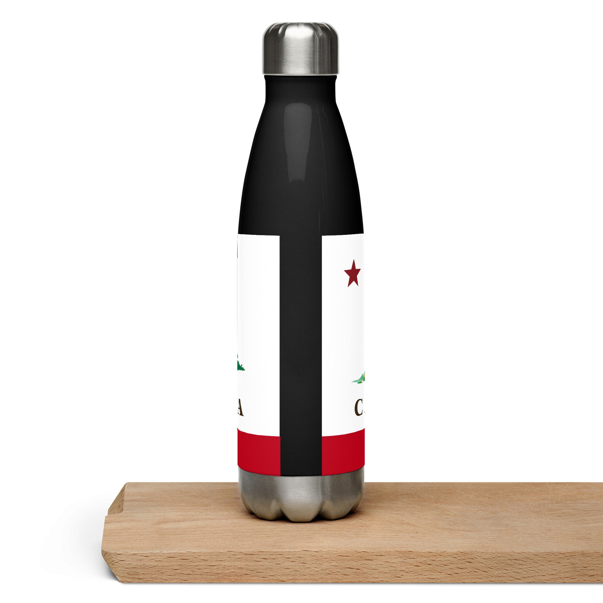 California Stainless steel water bottle - CAFlags