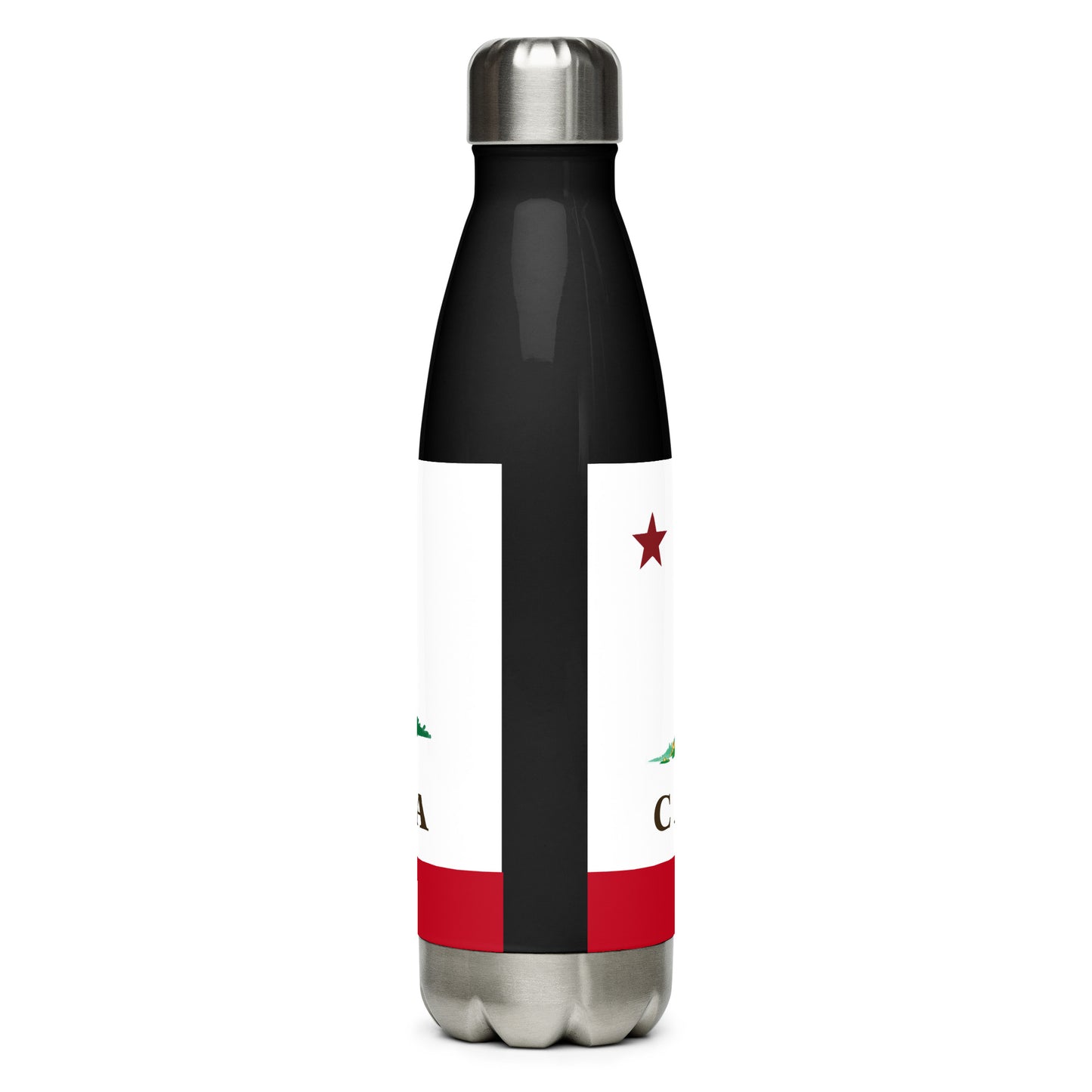 California Stainless steel water bottle - CAFlags