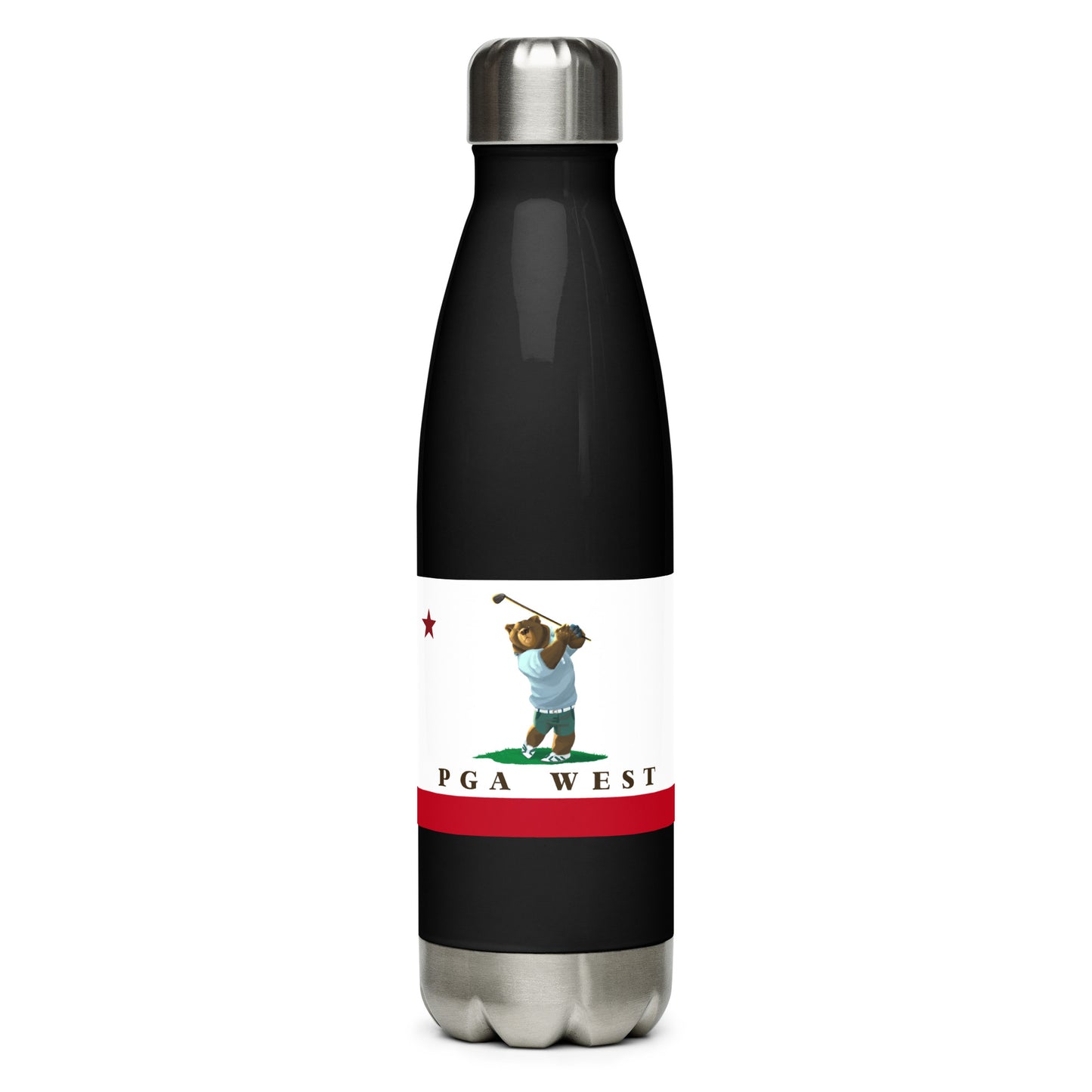 PGA West Stainless steel water bottle