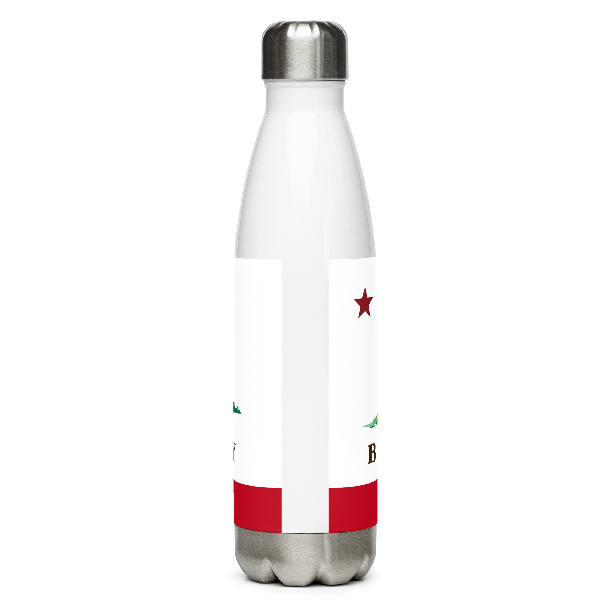 Berkeley CA Stainless steel water bottle - CAFlags