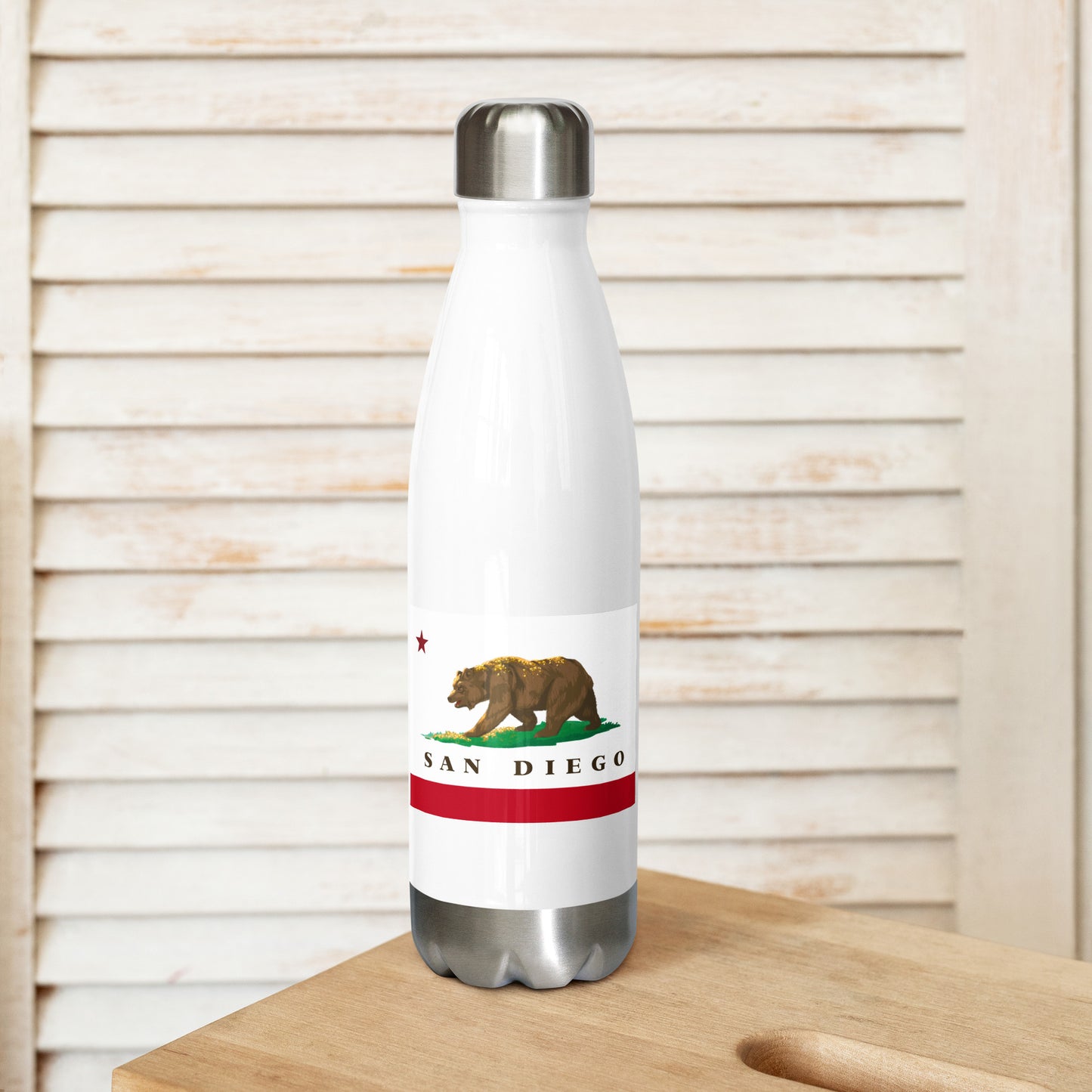 San Diego Stainless steel water bottle