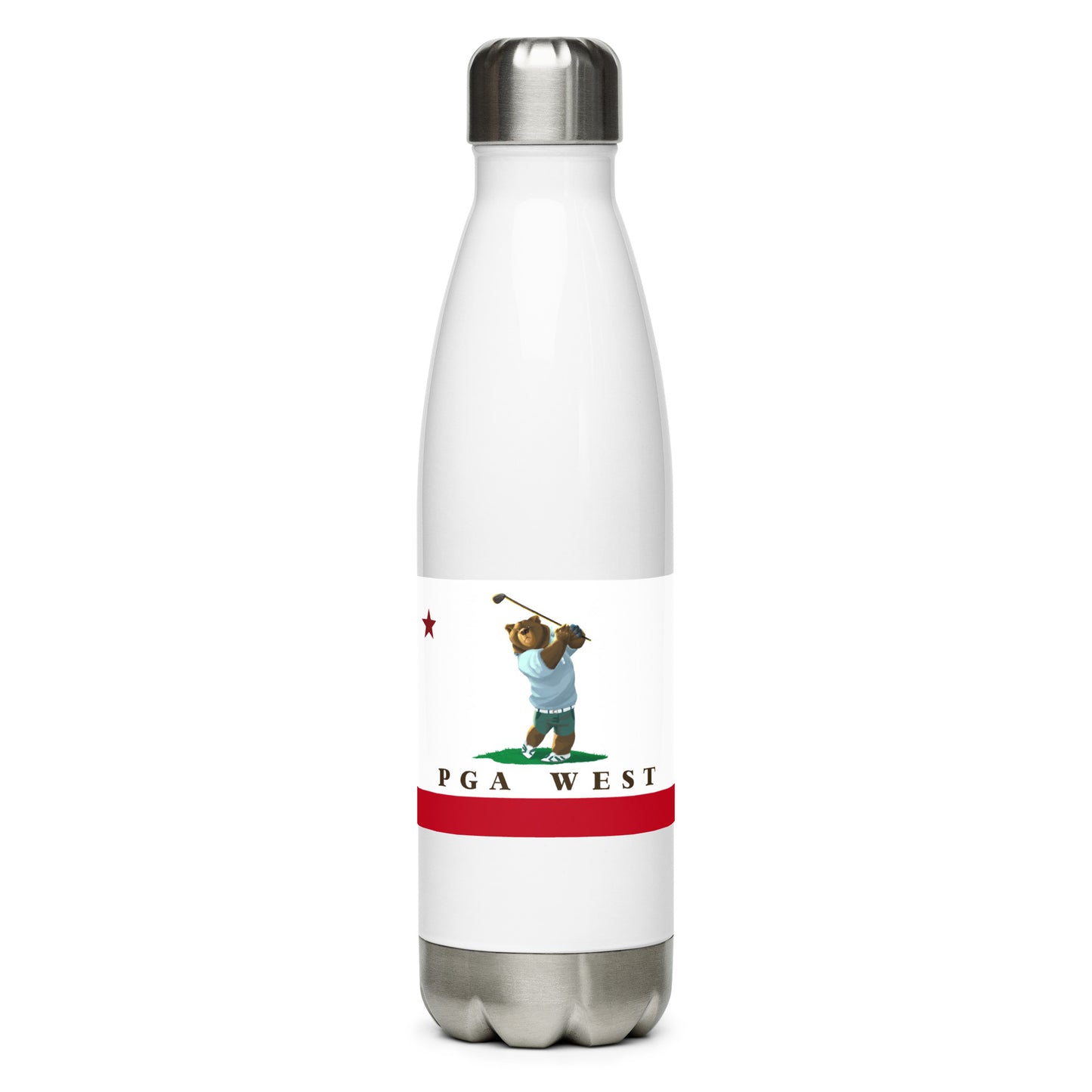 PGA West Stainless steel water bottle