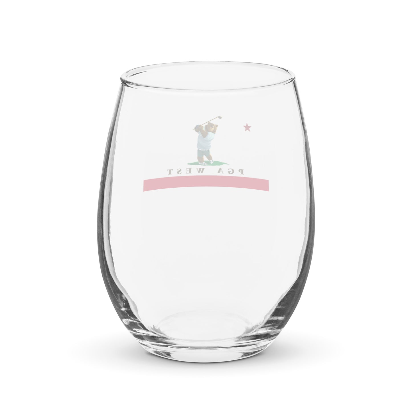 PGA West Stemless wine glass