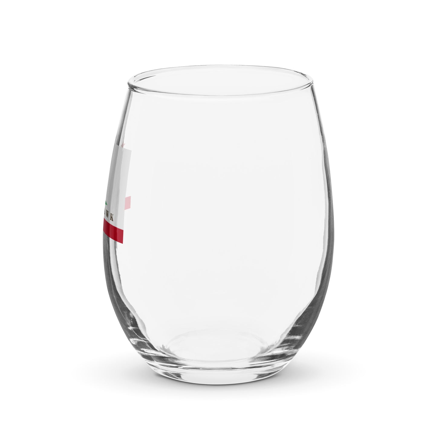 Blackhawk tennis Stemless Wine Glass