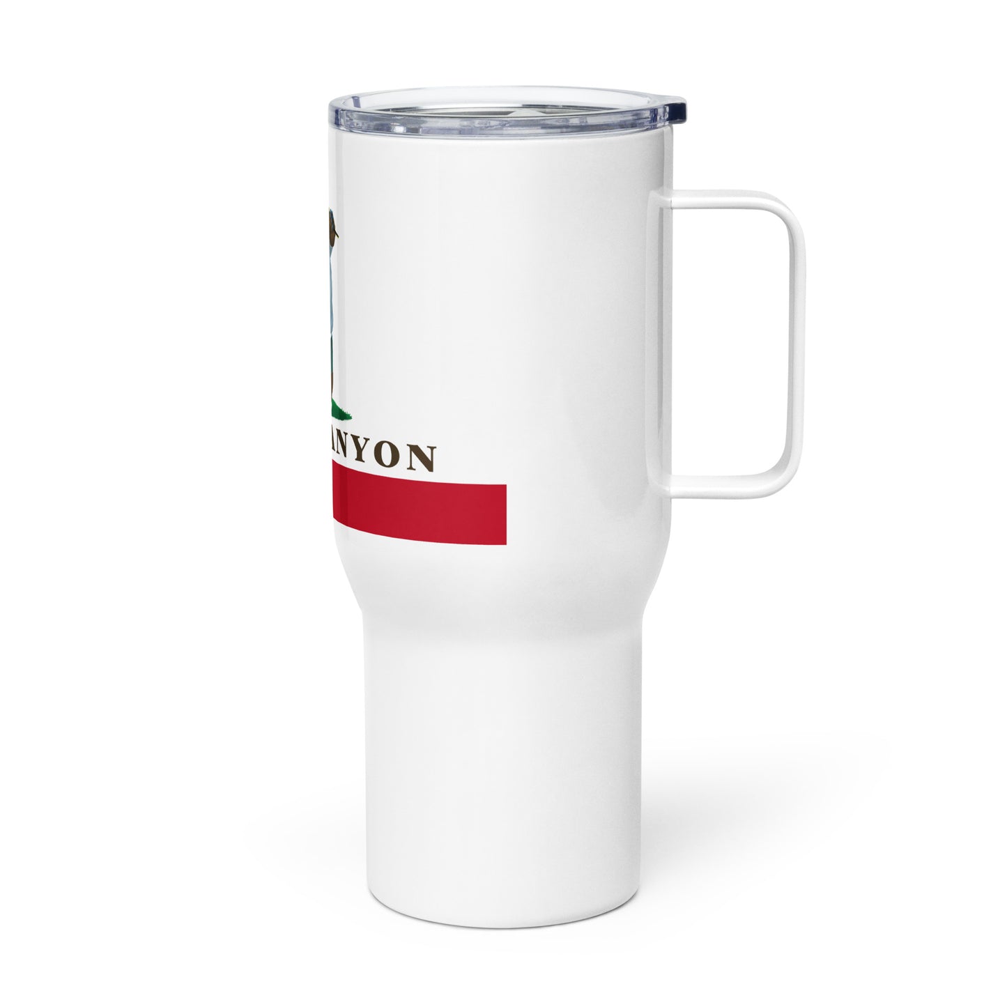 Crow Canyon Golf Travel mug with handle - CAFlags