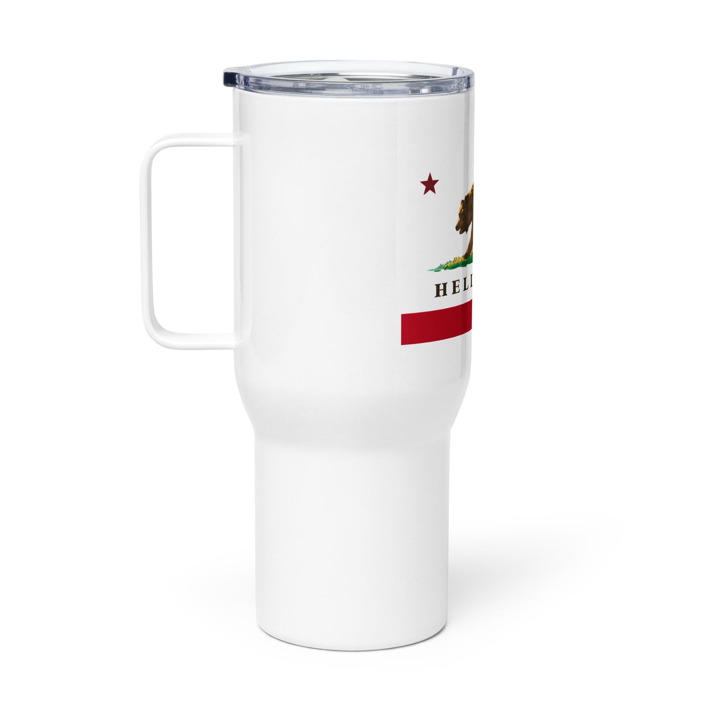 Hella Cali Travel mug with handle