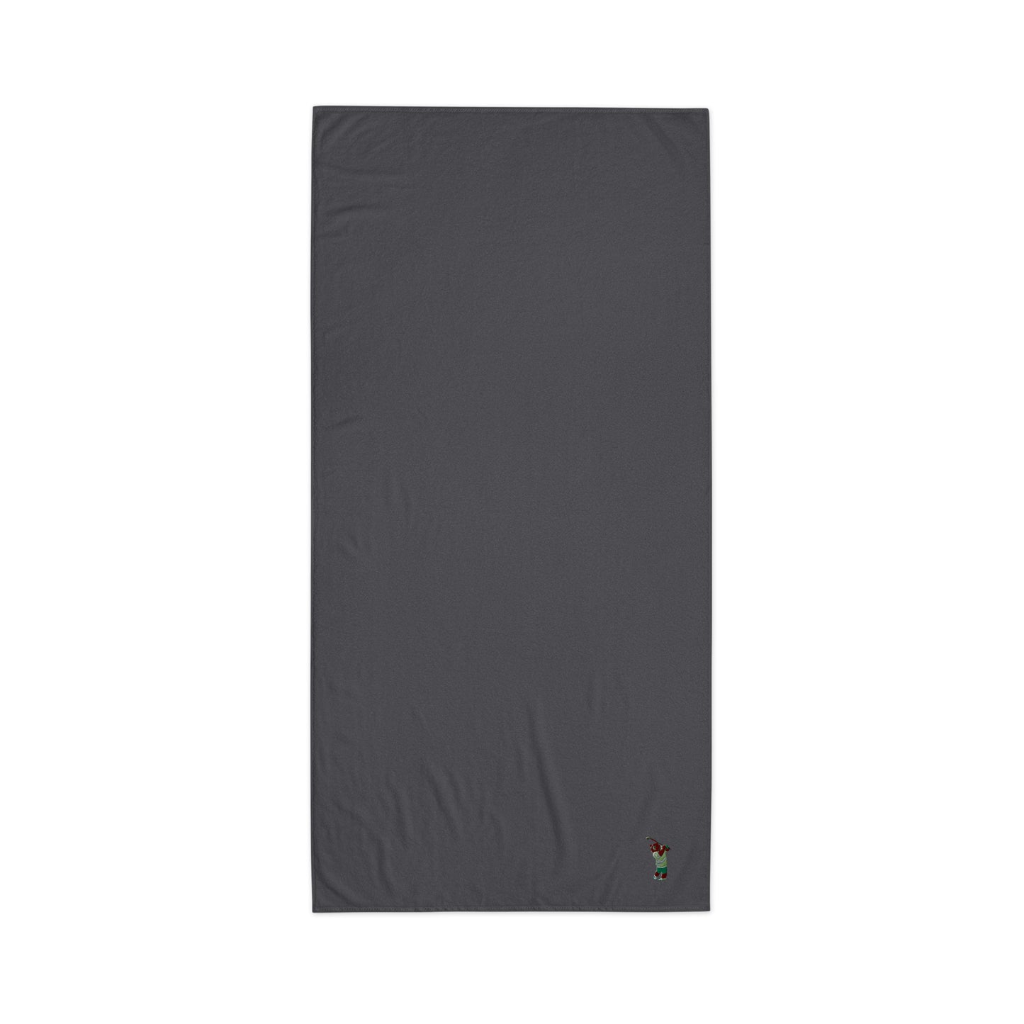 Golfing Grizzly cotton golf towel - CAFlags