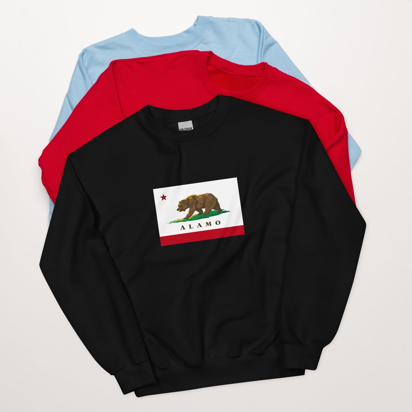 Alamo CA Sweatshirt - CAFlags