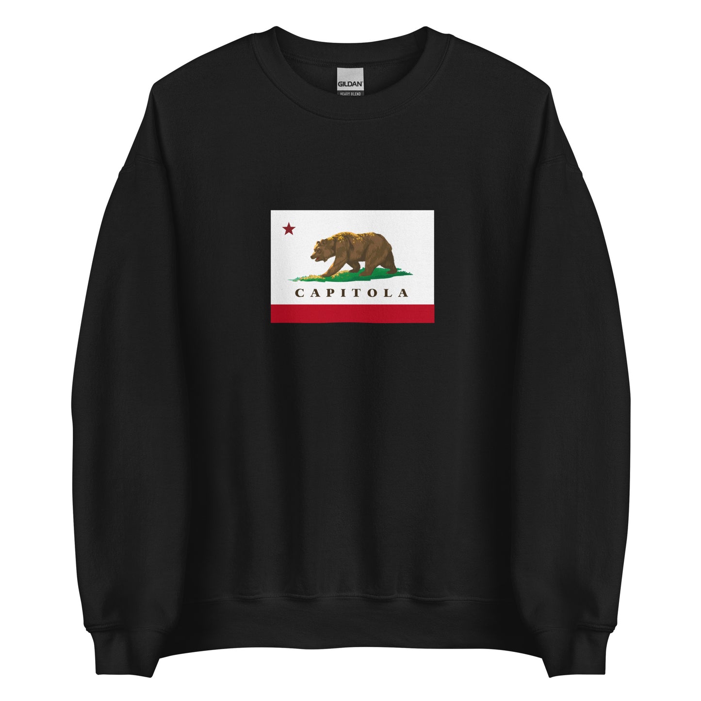 Black Capitola CA Sweatshirt