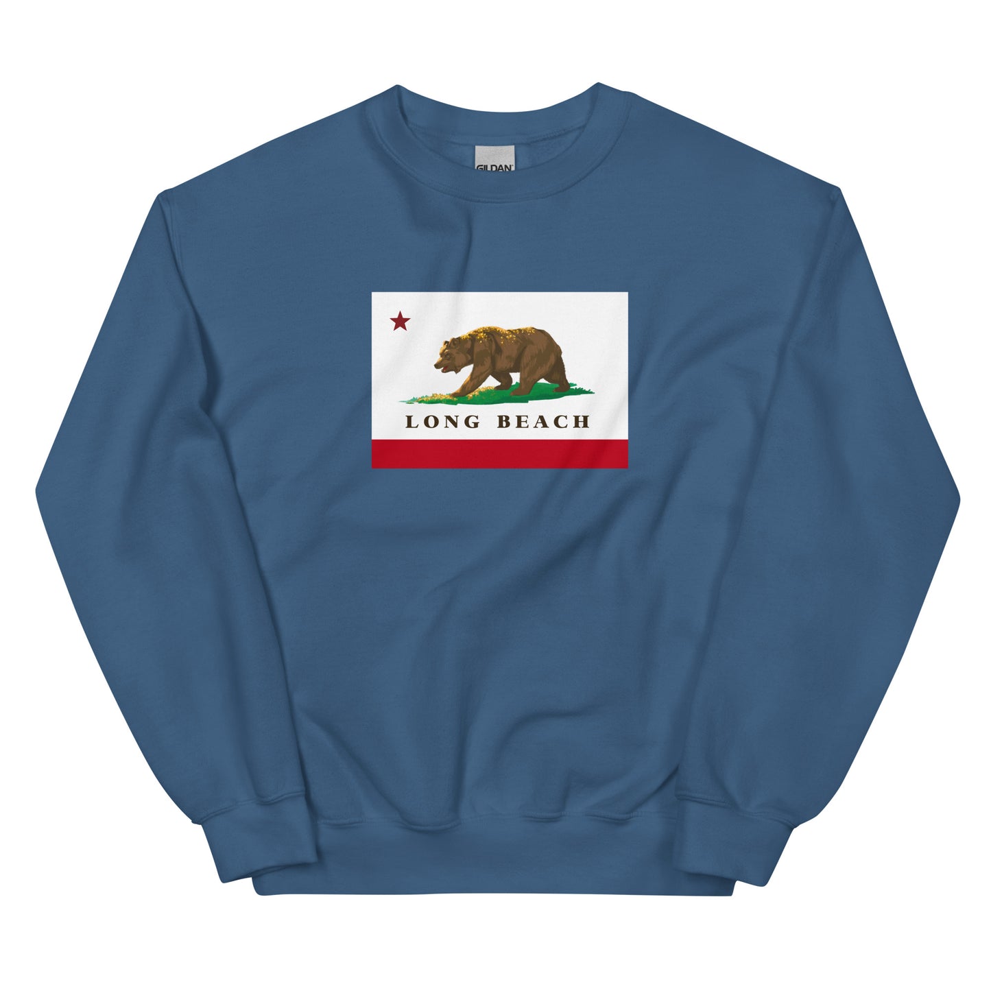 blue Long Beach Sweatshirt