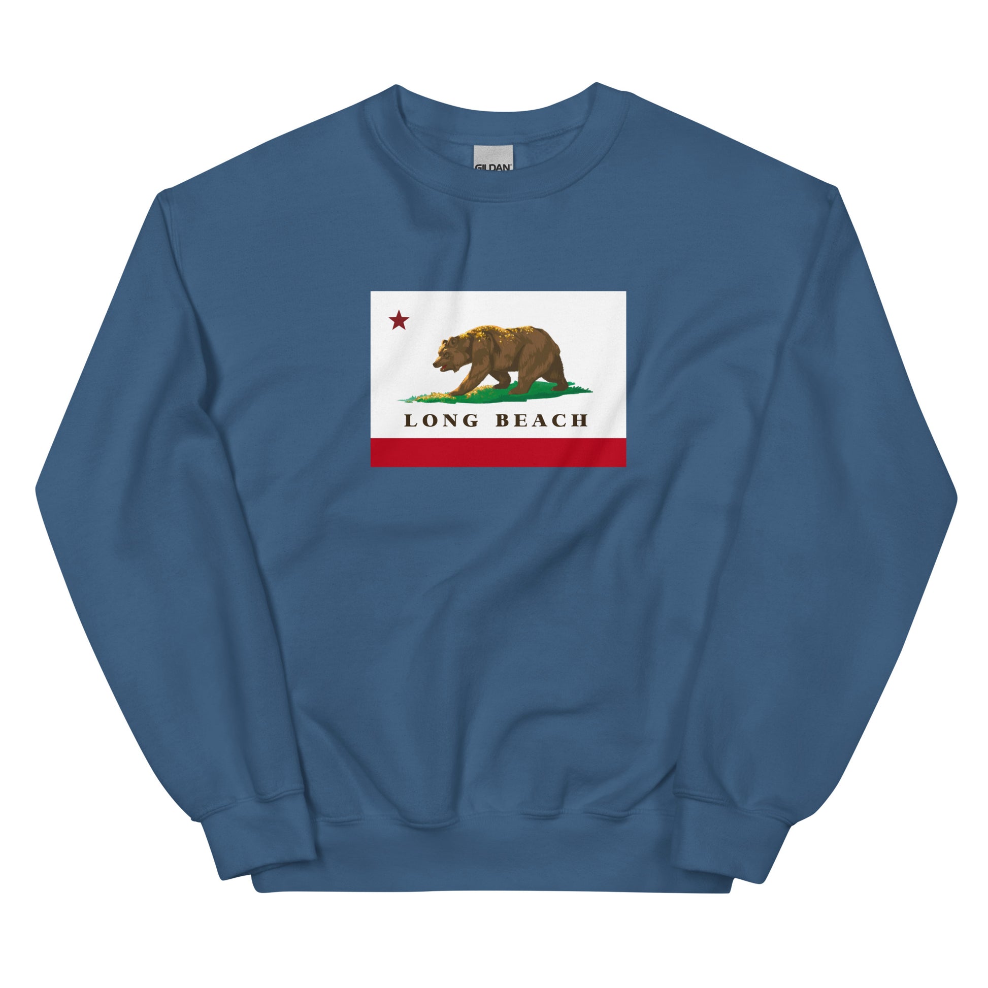 blue Long Beach Sweatshirt