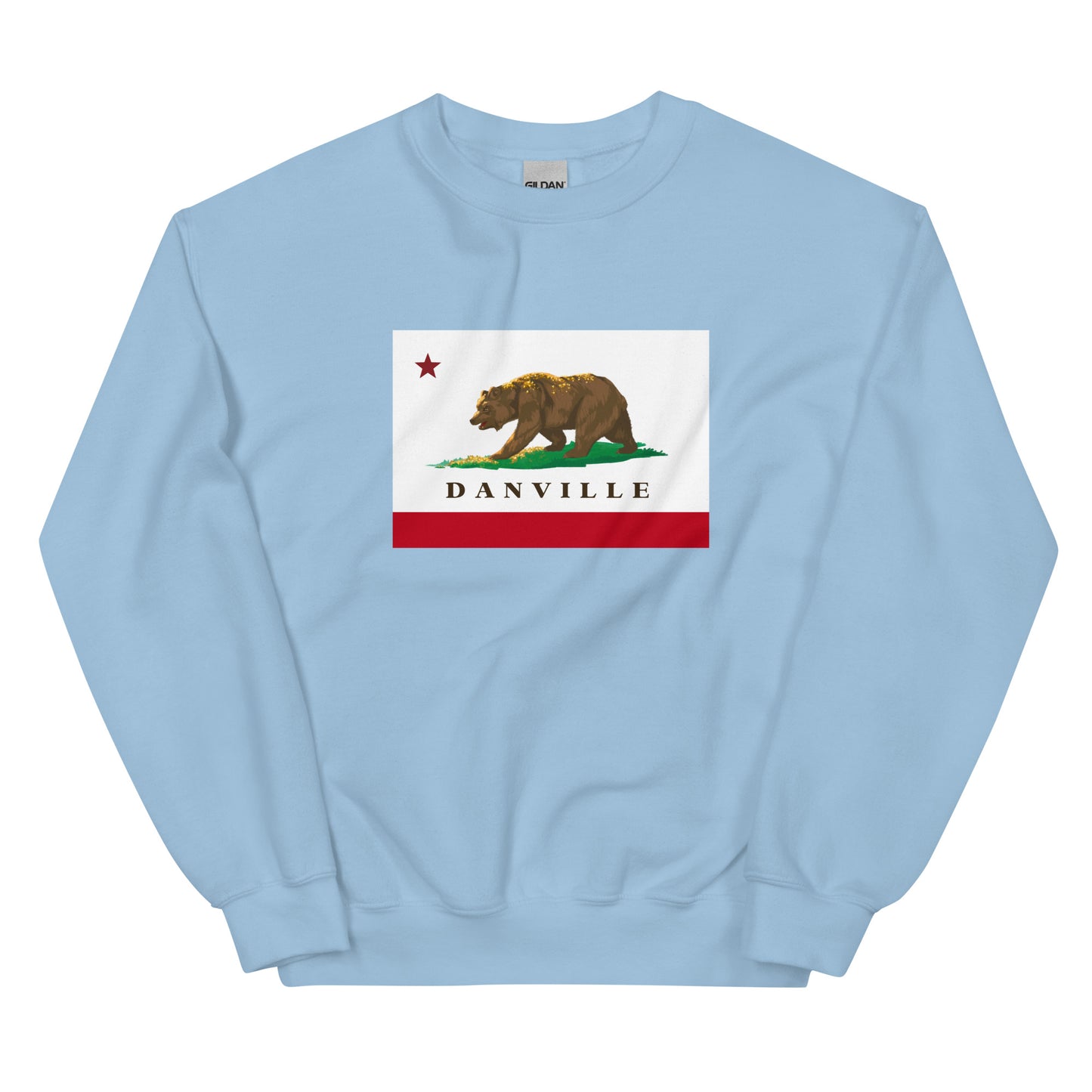 Danville CA Flag Sweatshirt - CAFlags