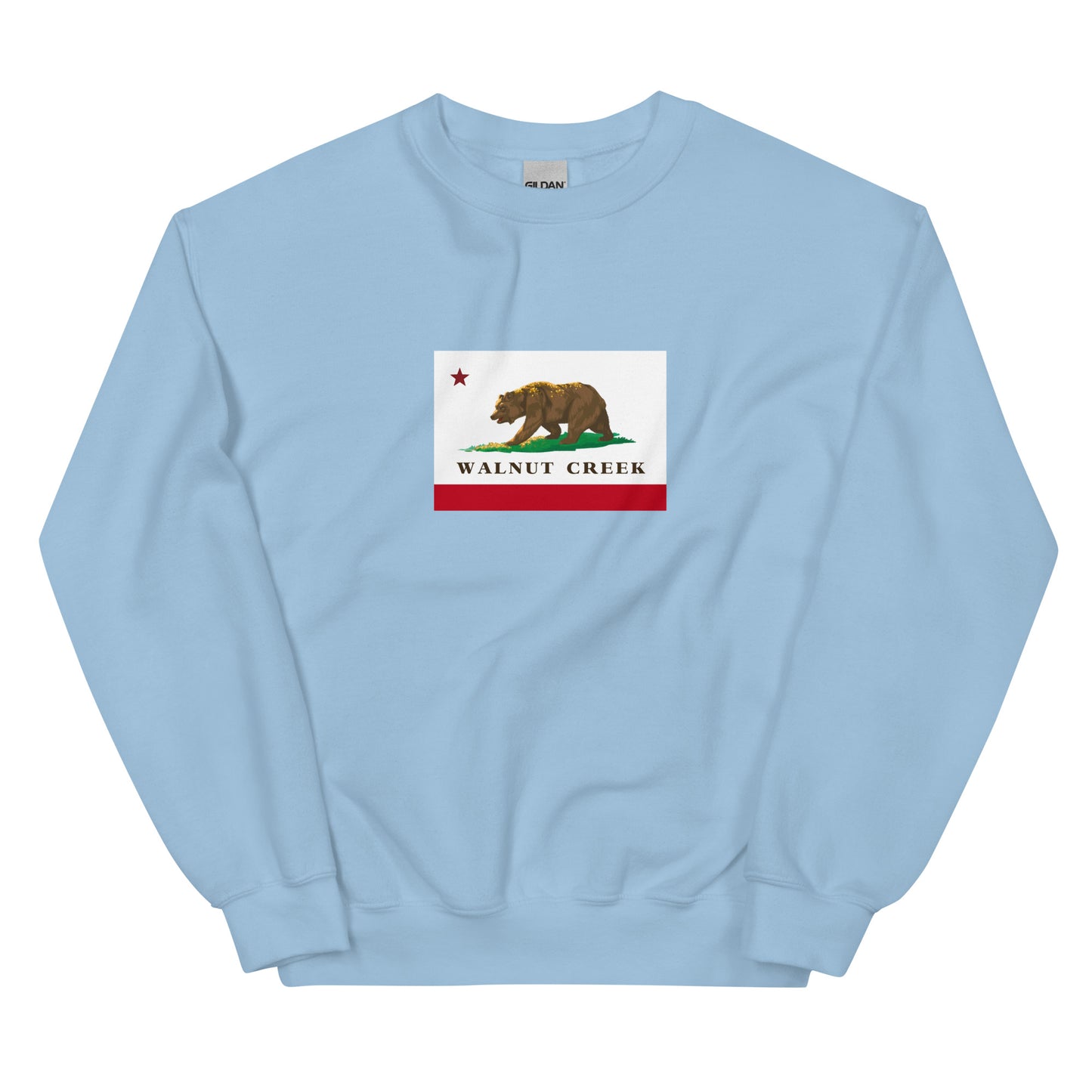 Light Blue Walnut Creek CA Sweatshirt