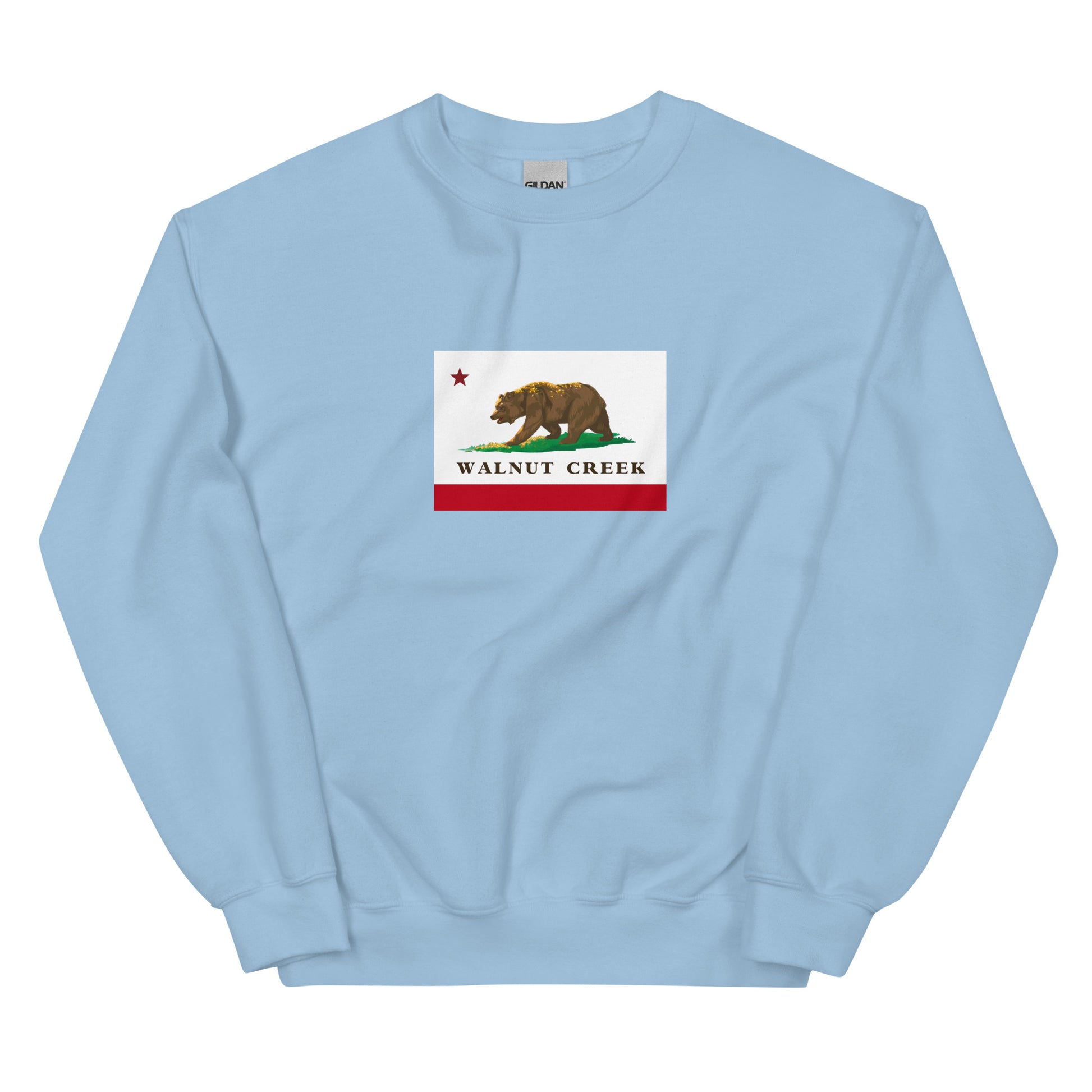 Light Blue Walnut Creek CA Sweatshirt