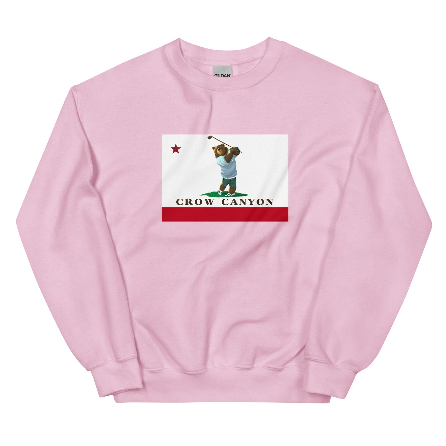 pink Crow Canyon Golf Sweatshirt